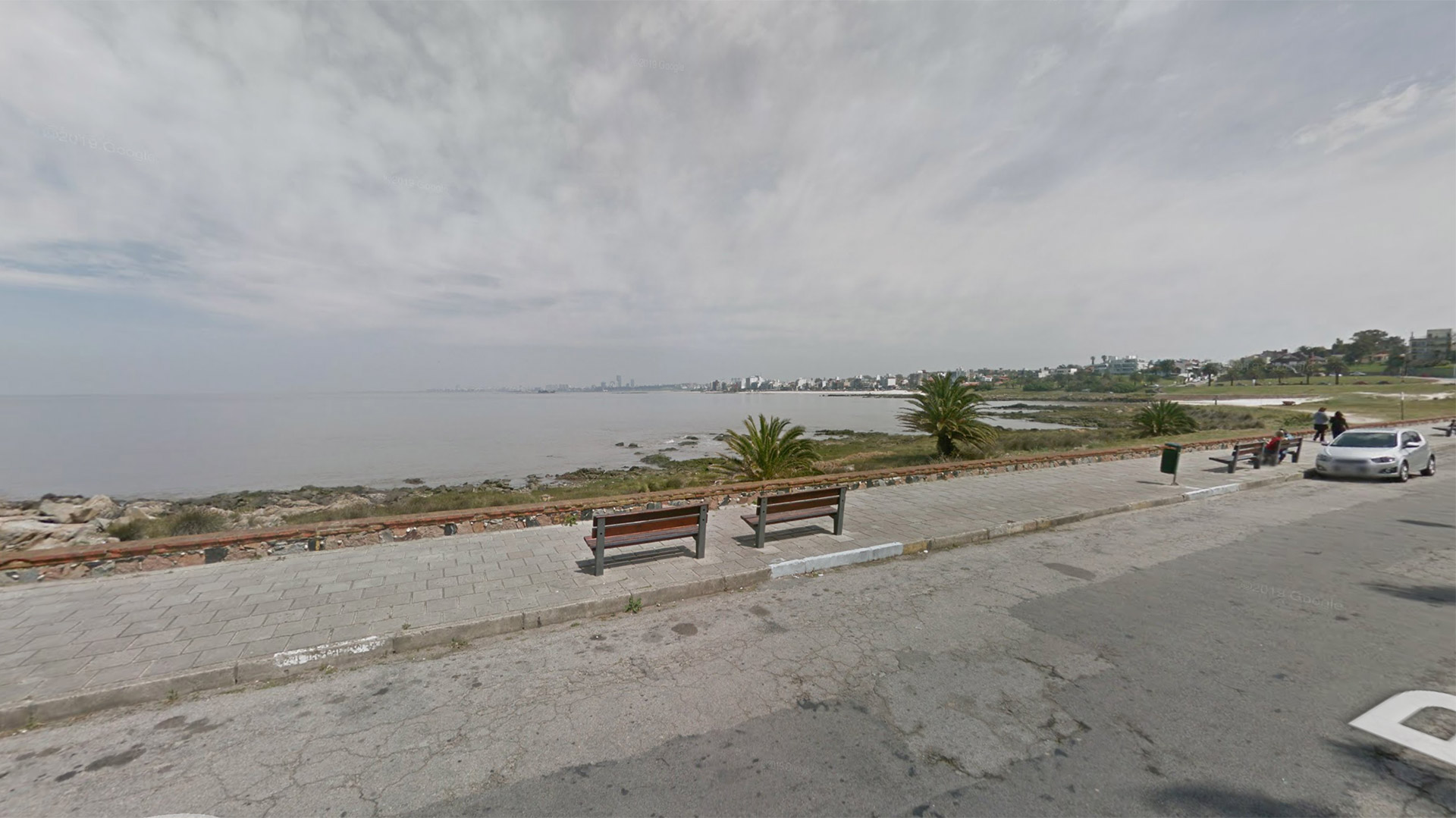 Rambla República de México, Punta Gorda. Foto: Google