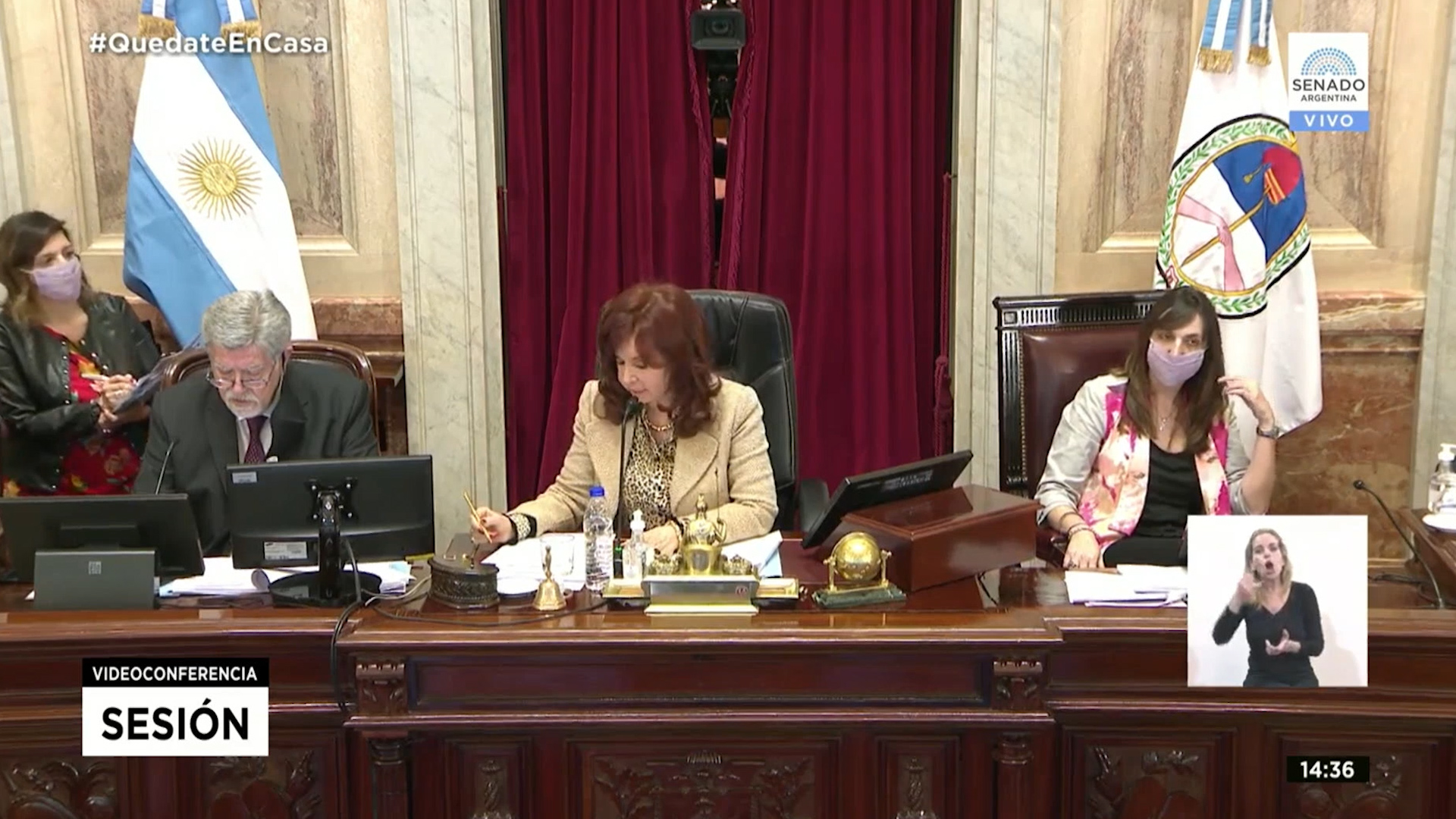 El Senado, con dominio de Cristina Kirchner, fue determinante en el desplazamiento de Bruglia, Bertuzzi y Castelli