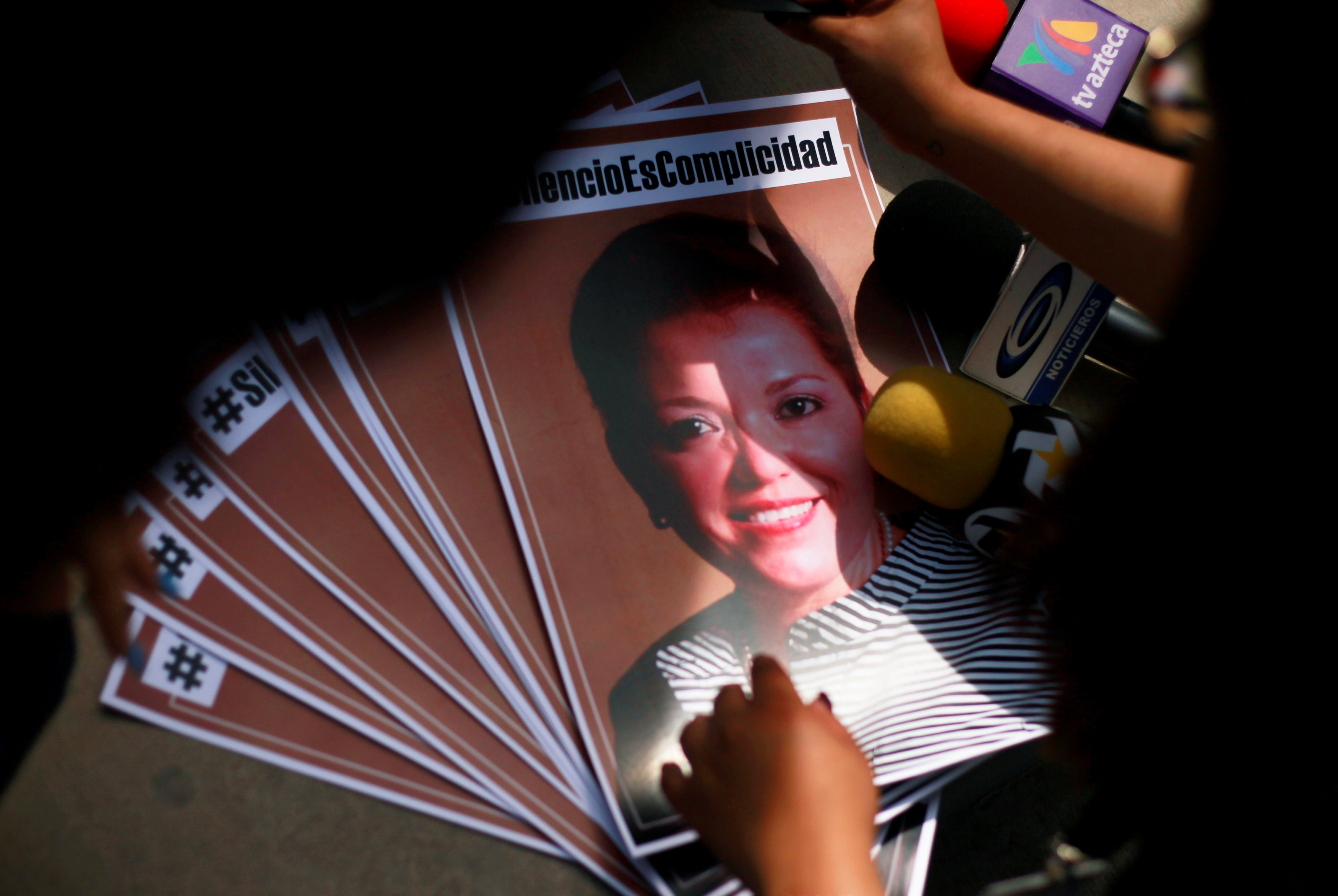 La periodista Miroslava Breach Velducea fue asesinada el 23 de marzo de 2017, tiempo en que el panista era el presidente municipal de Chínipas (Foto: Reuters /Jose Luis Gonzalez)