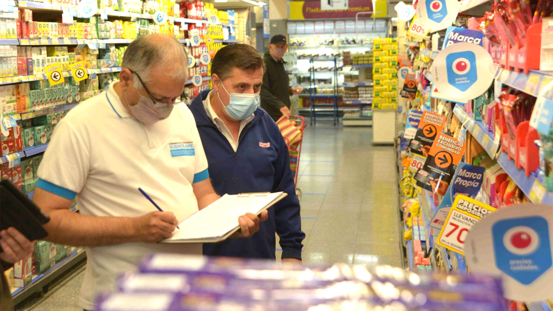 Control de precios en un supermercado de Buenos Aires