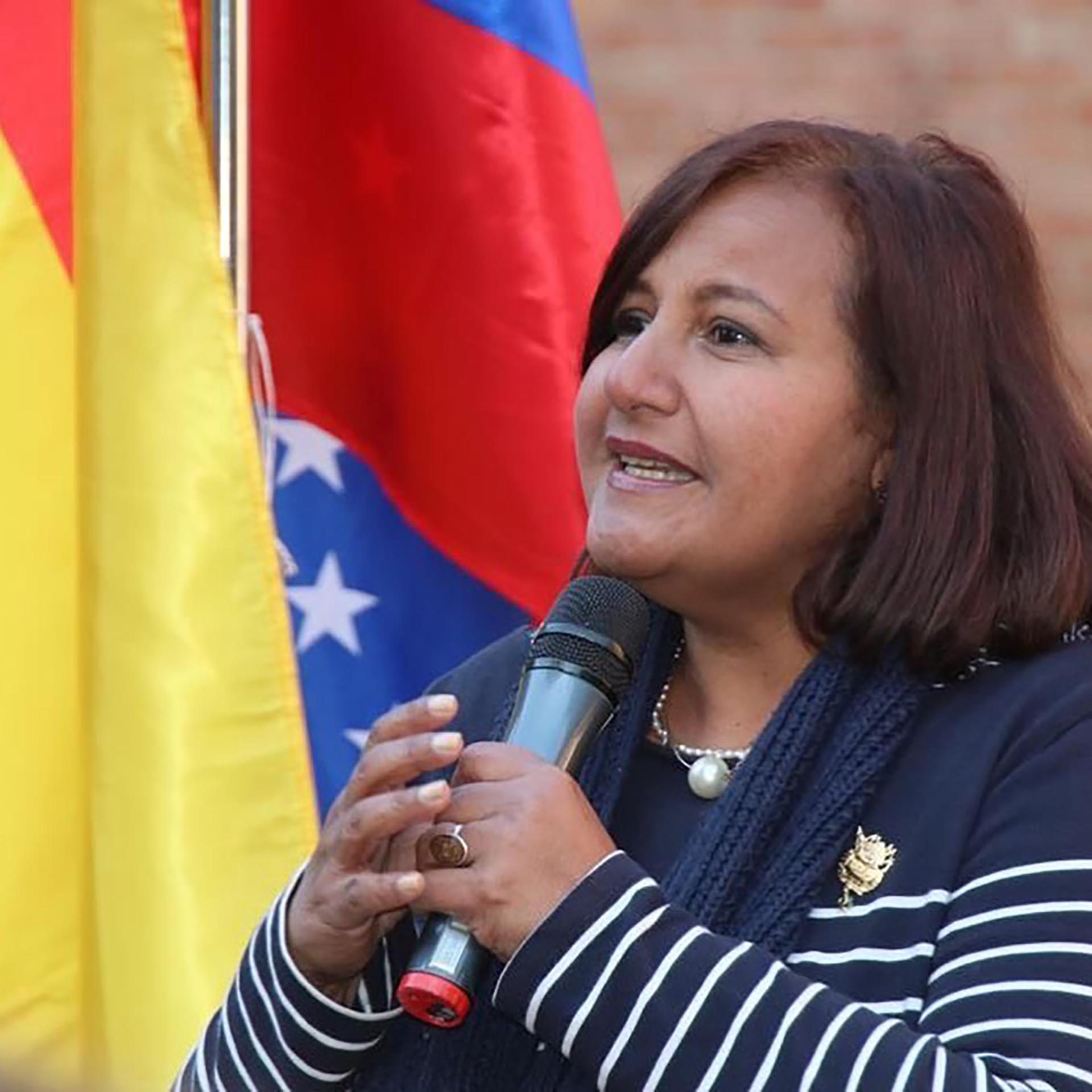 Dinorah Figuera aseguró que una de sus prioridades será conseguir nuevamente el apoyo internacional sobre el Parlamento (Crédito: Instagram @dinorahfiguerat)