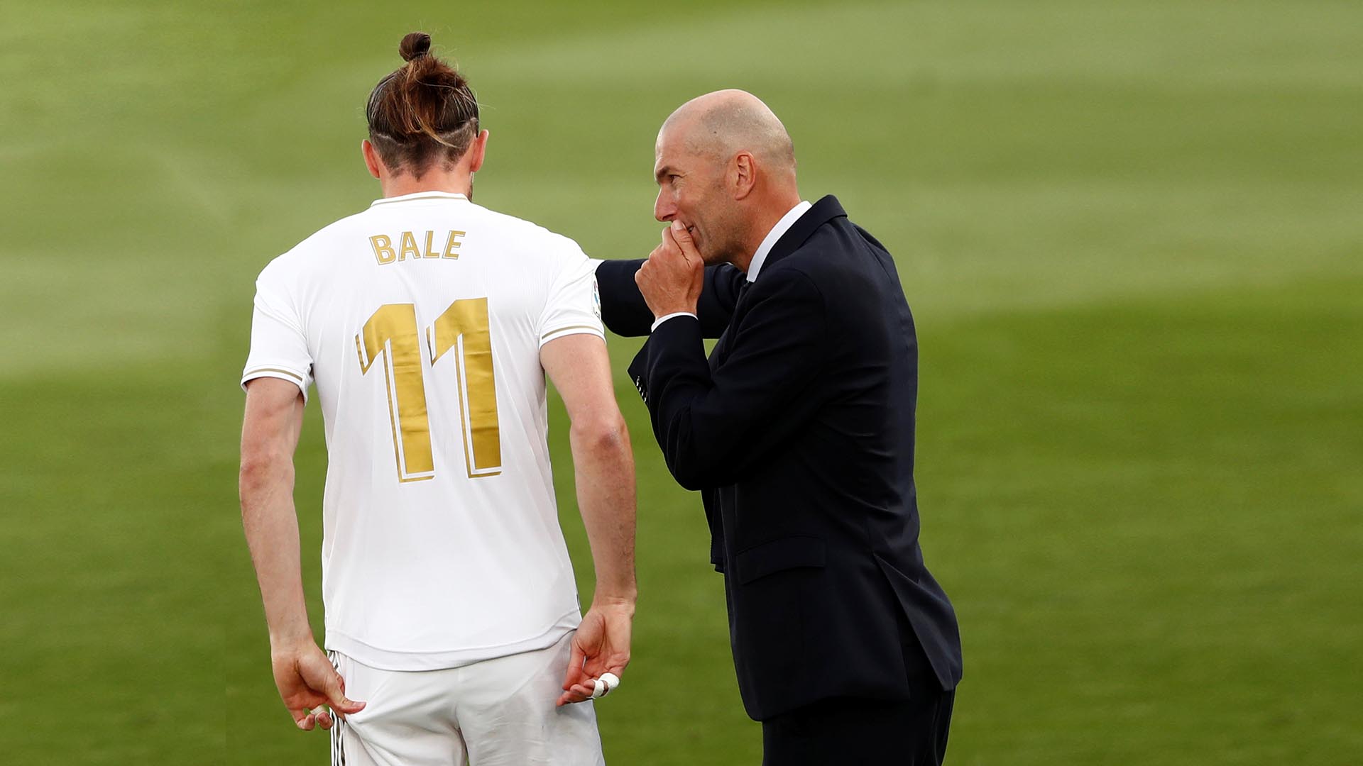 Zinedine Zidane había dicho que Gareth Bale eligió no viajar a Manchester pero no dio detalles (REUTERS)
