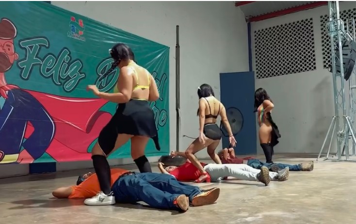 Festejo del Día del Padre en Huehuetán (Captura de pantalla)