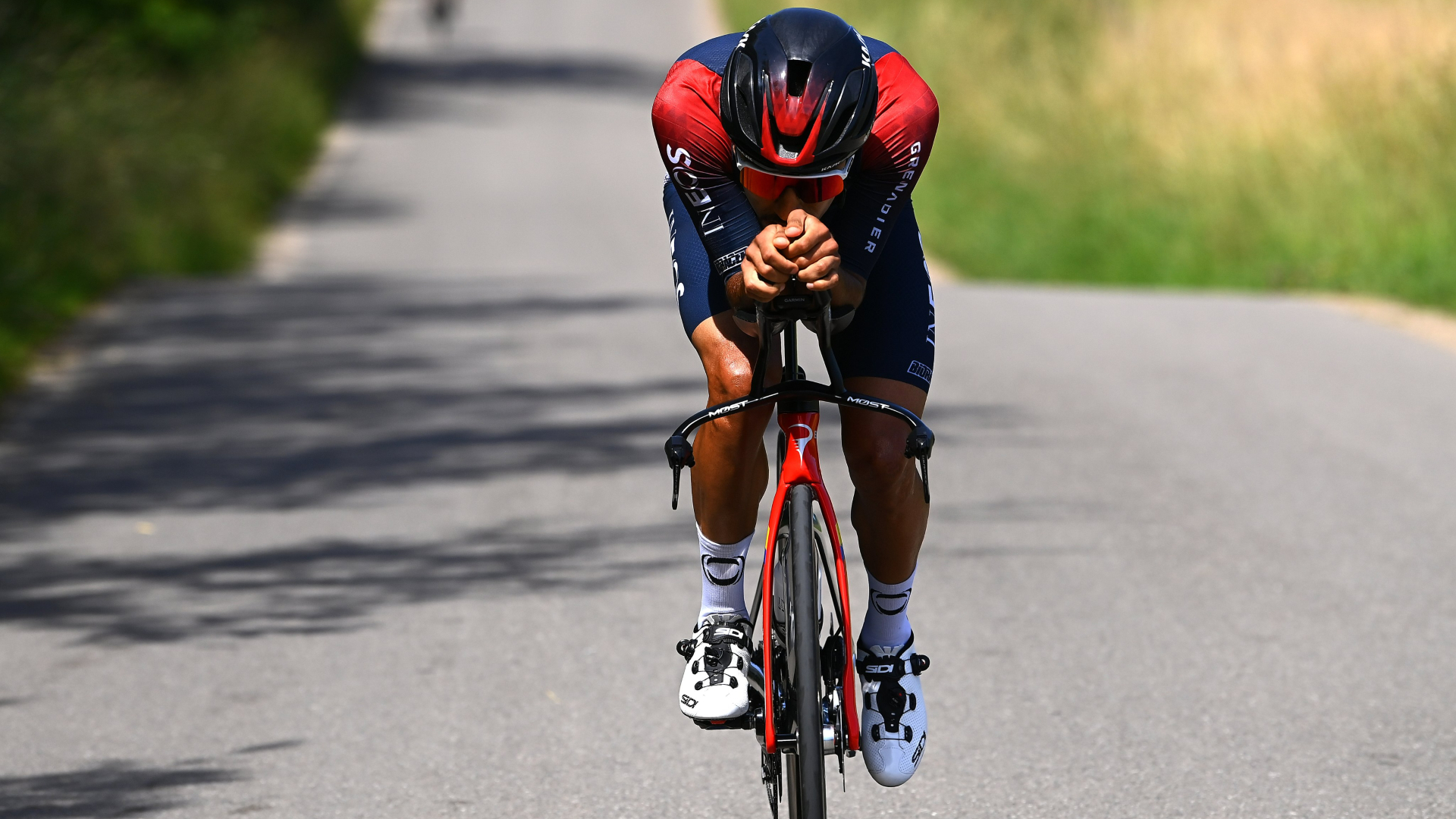 Daniel Martínez quedó en la casilla número 33 de la clasificación general tras finalizar la segunda etapa del Tour de Francia.  - Foto: Ineos.