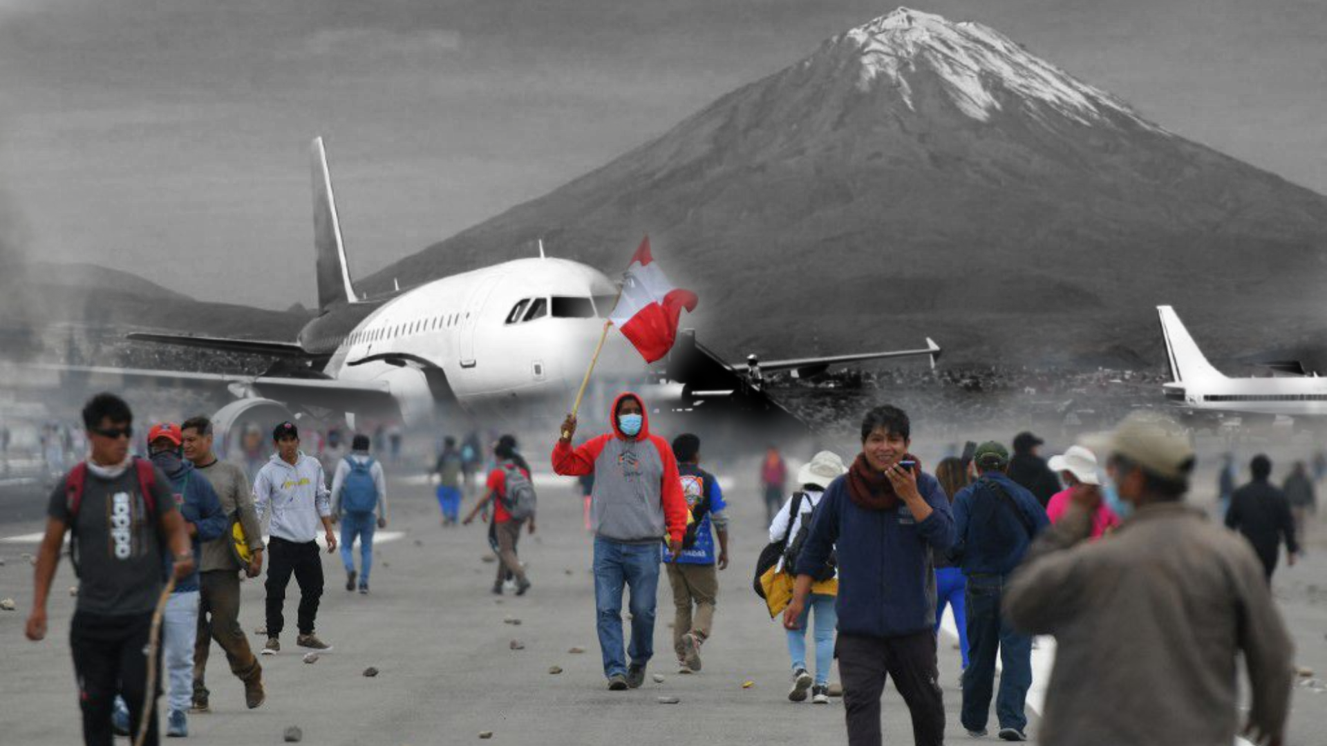 Turistas varados, aeropuertos cerrados y vuelos cancelados describen el escenario de las protestas en Perú.