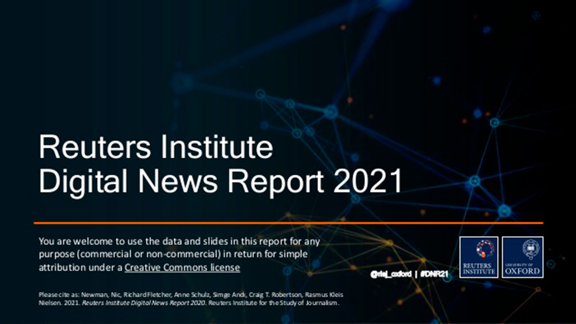 Retuers difundió el informe de Noticias Digitales 2021 para el Estudio del Periodismo de la Universidad de Oxford