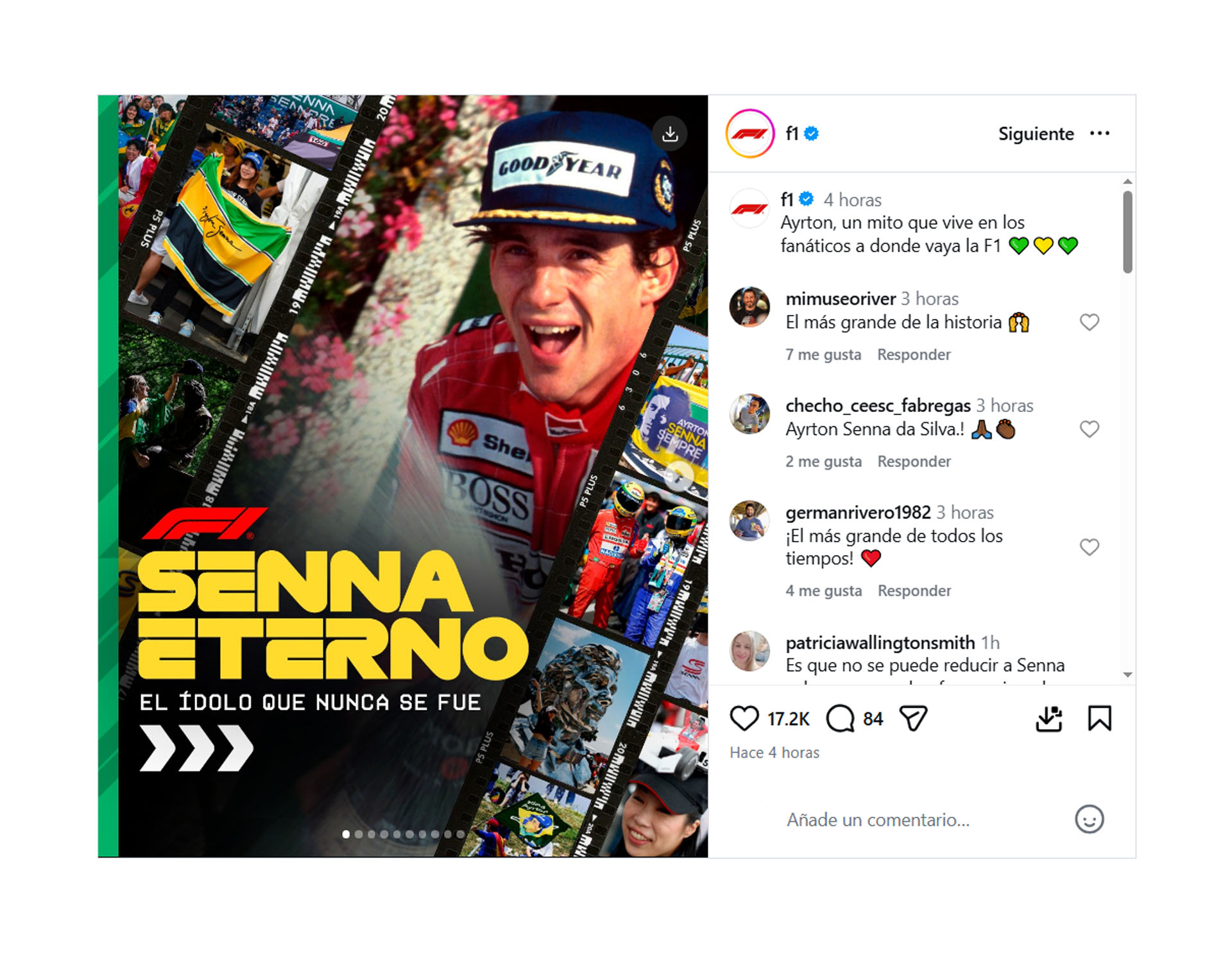 A 32 a&ntilde;os de la tr&aacute;gica muerte de Ayrton Senna: los emotivos recuerdos que comparti&oacute; la F&oacute;rmula 1 