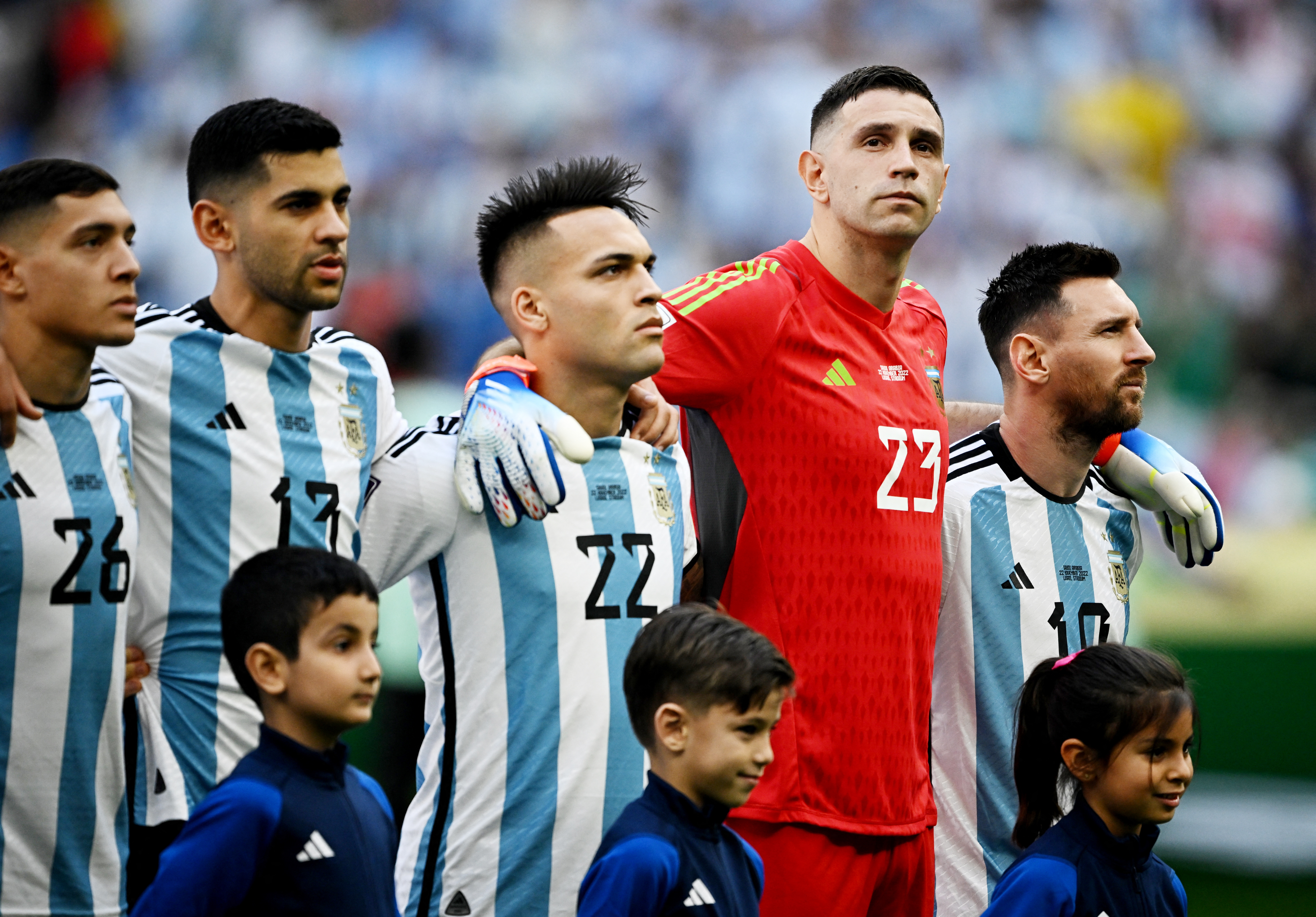 Los futbolistas ya habían hecho esto durante la Copa América 2021 (Reuters)
