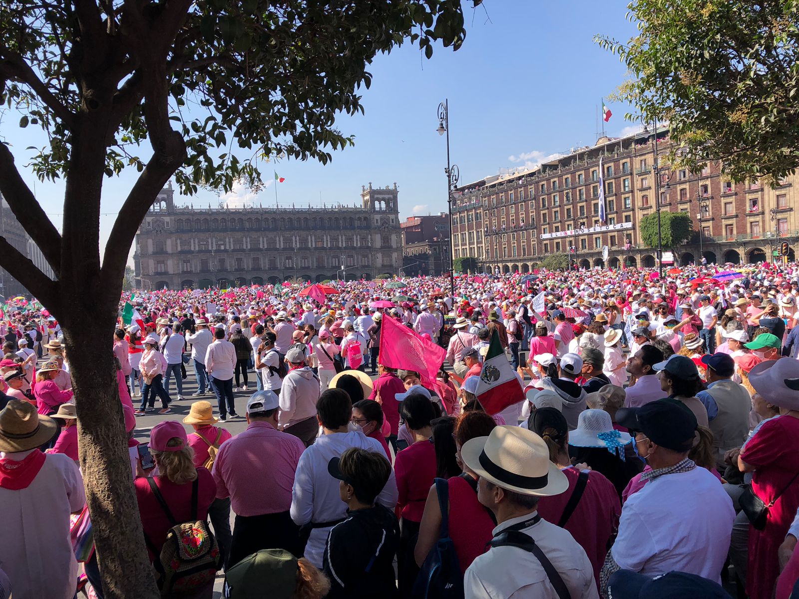 El pasado fin de semana se realizaron diversas manifestaciones en contra del Plan B de la reforma electoral (Redes)