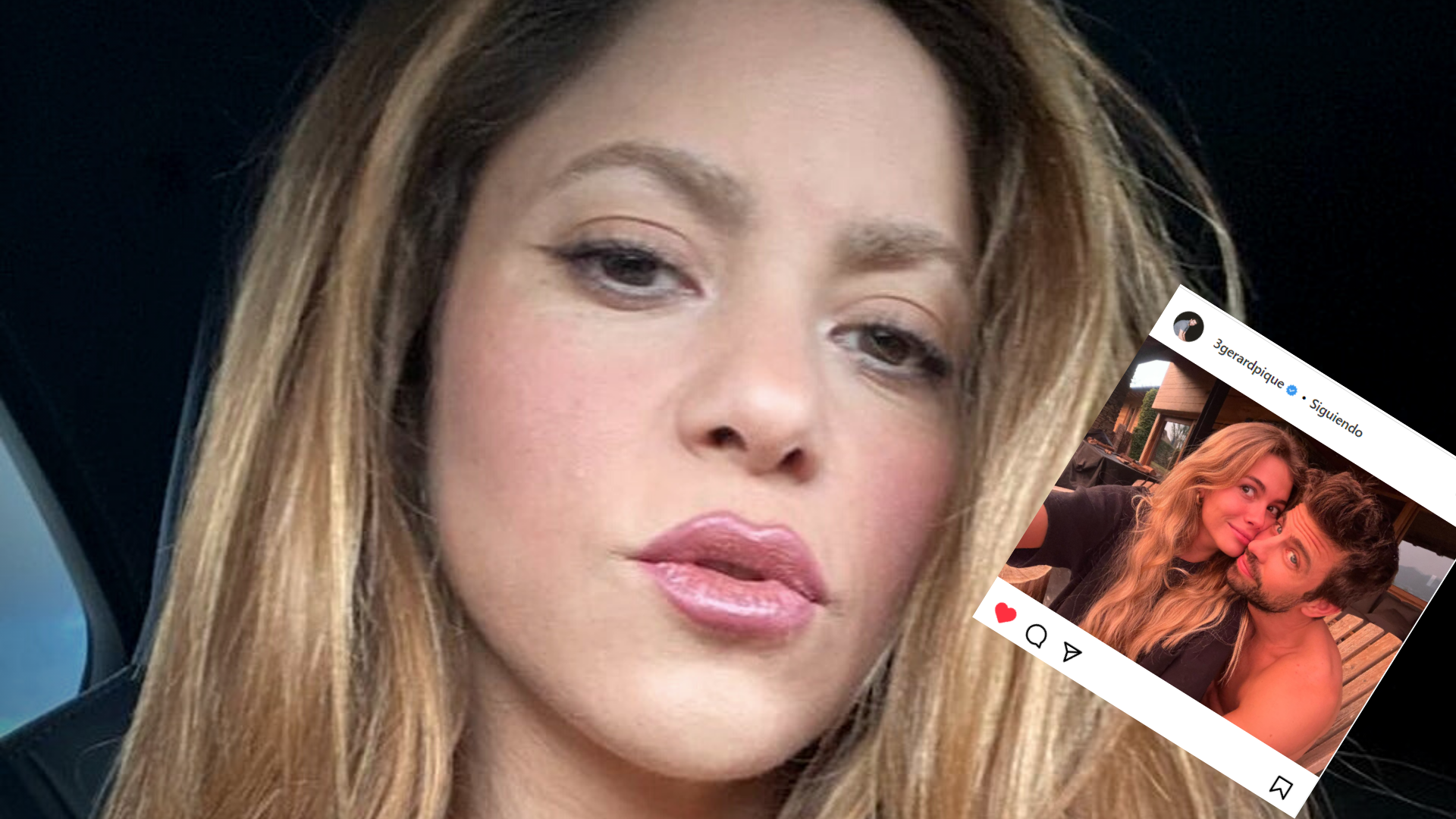 Foto de Piqué y Clara Chía en redes sociales habría sido por una publicación de Shakira
