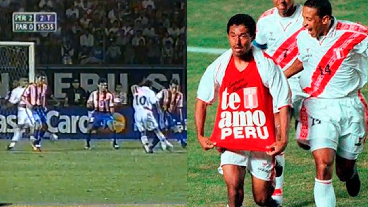 ホセ ルイス チラベールが立ったままゴールを決めた後の チョリ パラシオスの アイ ラブ ユー ペルー Infobae