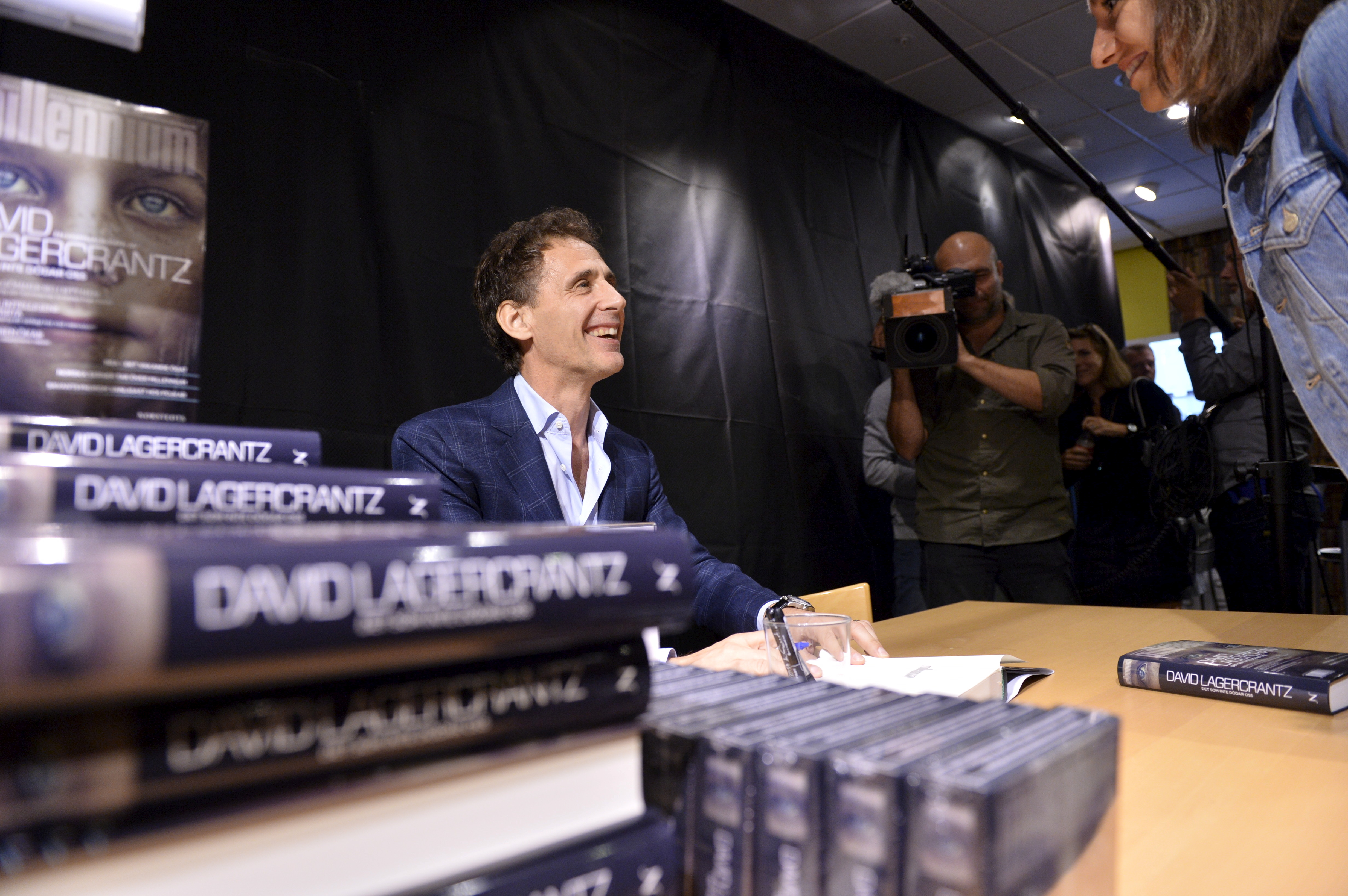 David Lagercrantz, autor de la segunda trilogía de la saga, publicada después de la muerte del autor original