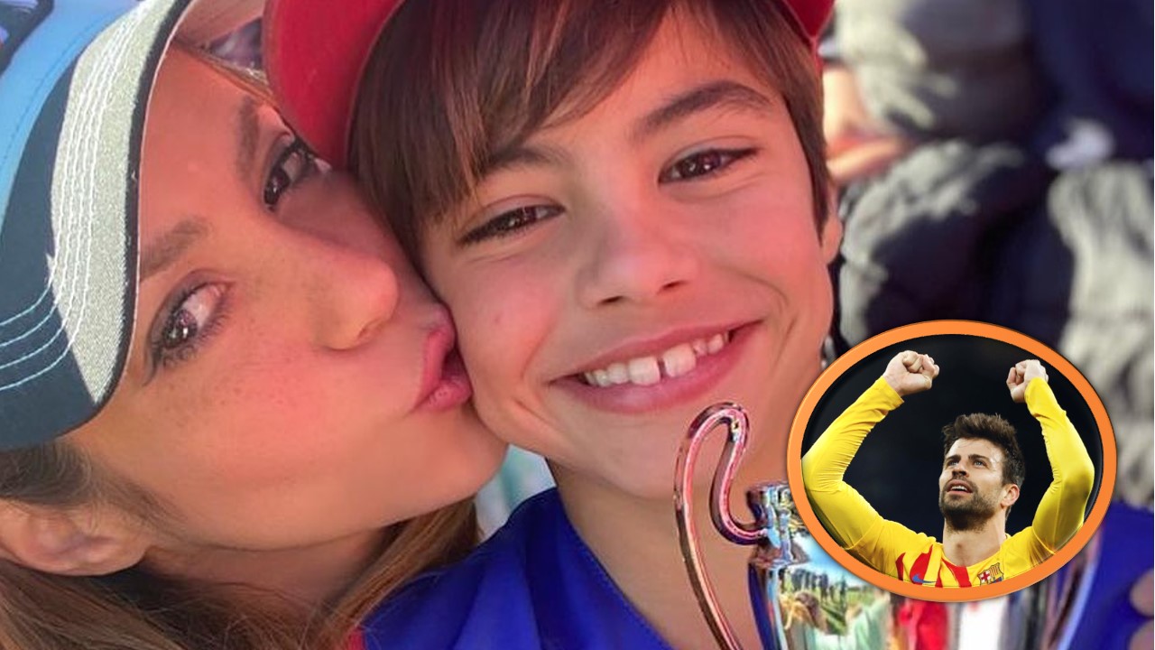 Gerard Piqué no se quedó a celebrar los diez años de su primer hijo. Instagram/shakira/3gerardpique