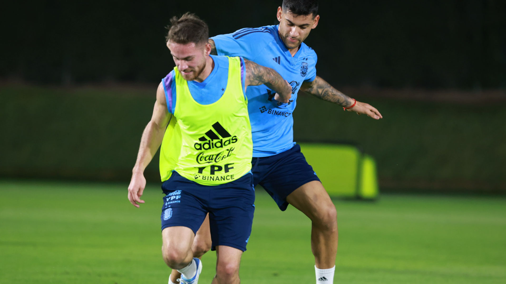 Mac Allister, uno de los que puede seguir en el once titular (@Argentina)