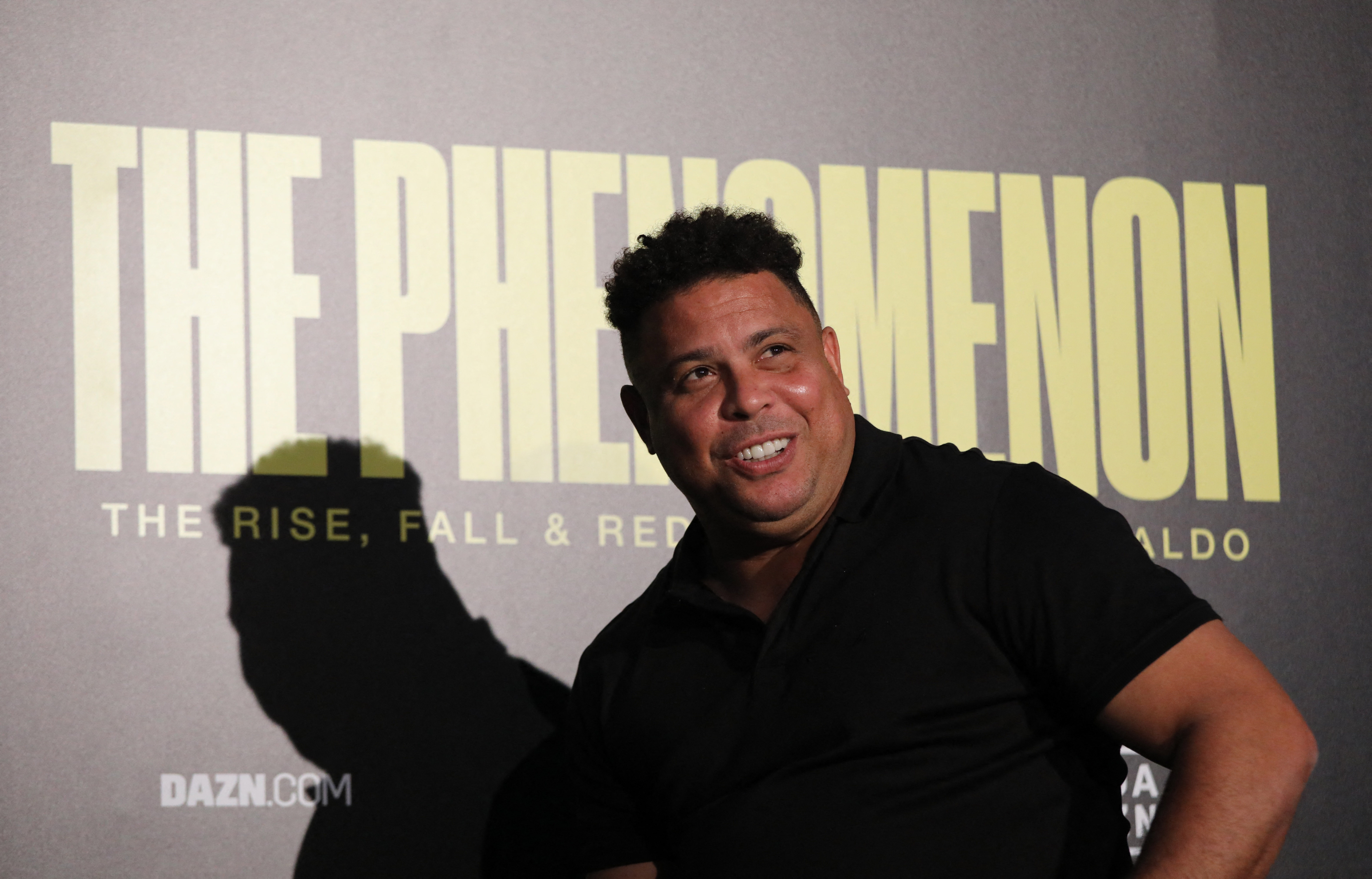 Soccer Football - Interview with Ronaldo Nazario - Madrid, Spain - October 14, 2022 Former Real Madrid, Barcelona and Brazil striker Ronaldo Nazario before a interview on the eve of the world premier of his documentary 'The Phenomenon' REUTERS/Violeta Santos Moura