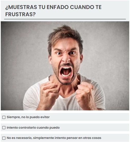 Test de control de ira (Captura)