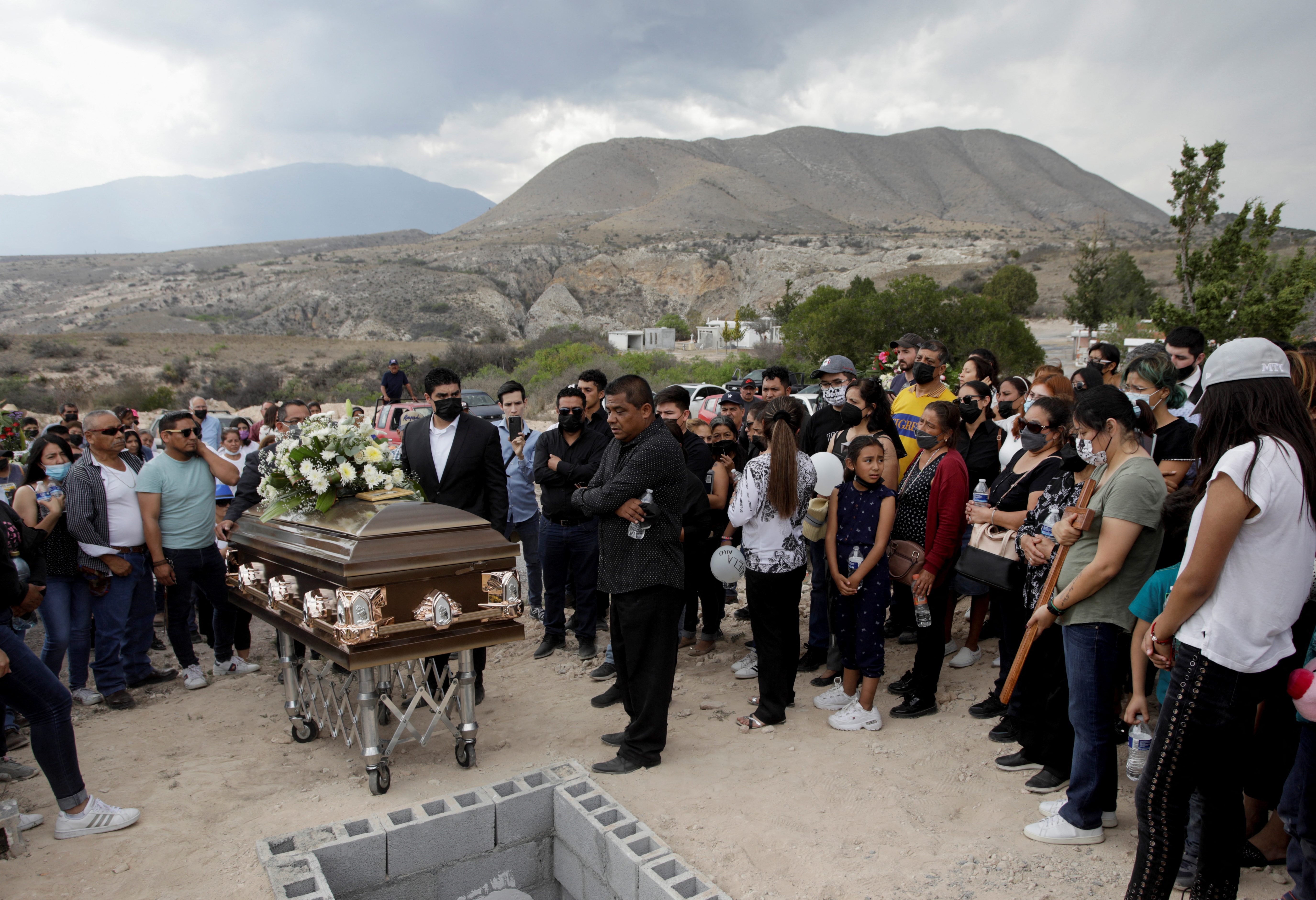 El pasado 23 de abril, se llevo a cabo el funeral de la joven. REUTERS/Daniel Becerril