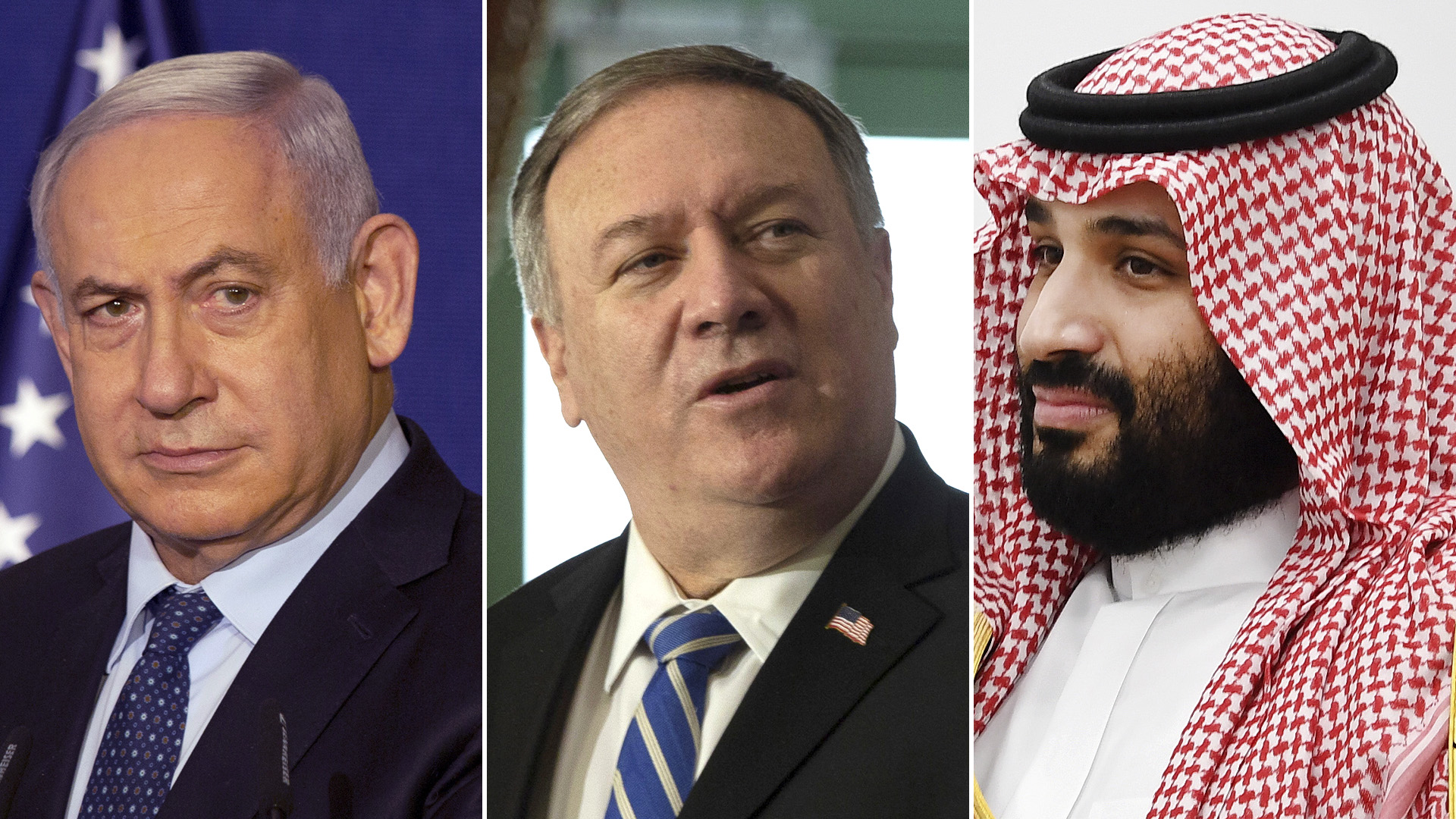 Medios israelíes aseguran que Benjamin Netanyahu mantuvo un encuentro secreto con el príncipe saudita Mohammed bin Salman, con la mediación del secretario de Estado norteamericano, Mike Pompeo