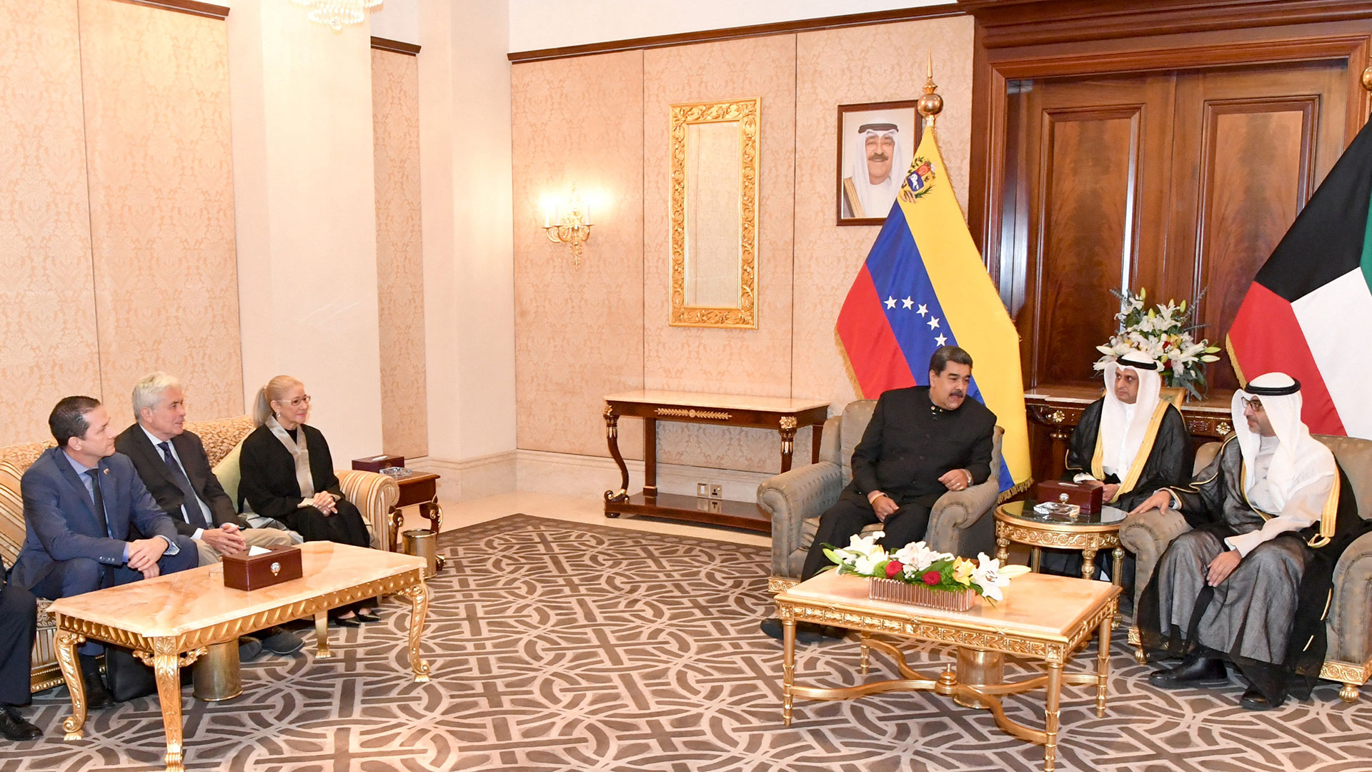 Maduro en Kuwait (AFP)