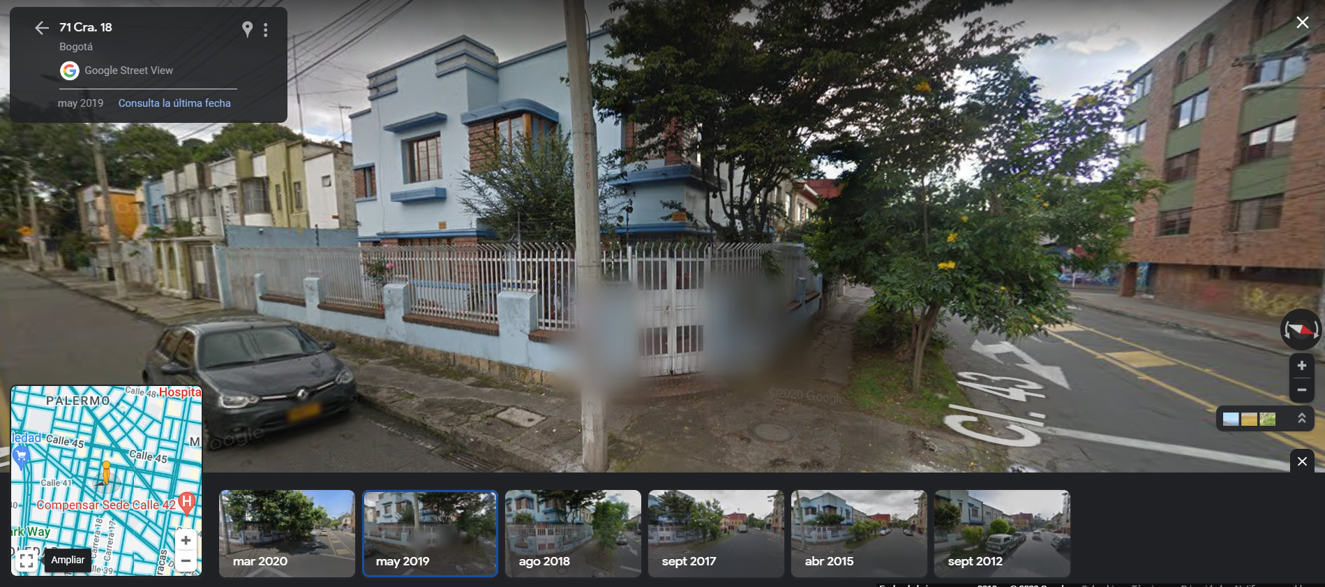 Cómo encontrar la casa de Betty, la fea en Google Maps