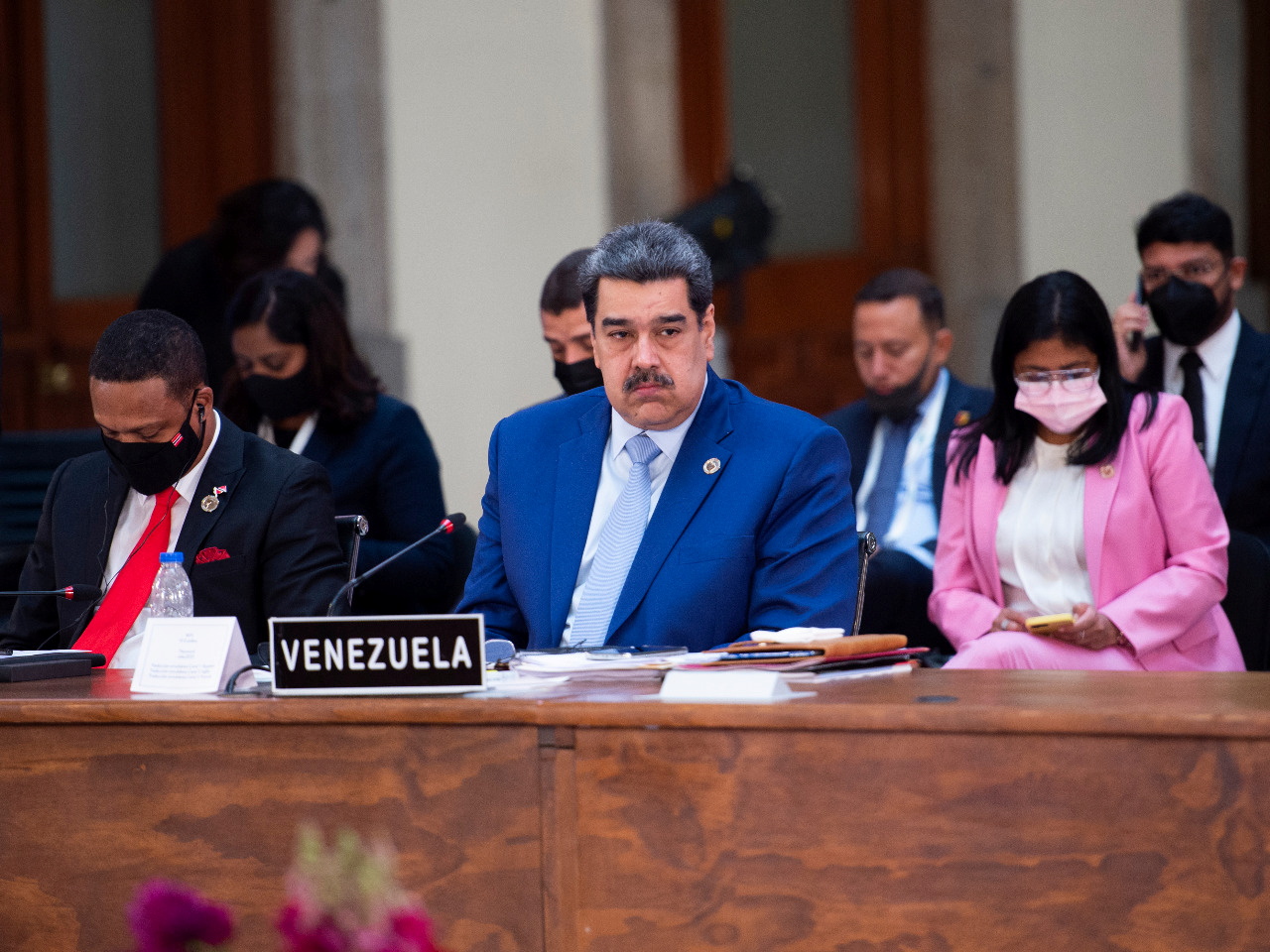 Nicolás Maduro en la cumbre de la CELAC en México (Foto: Reuters)