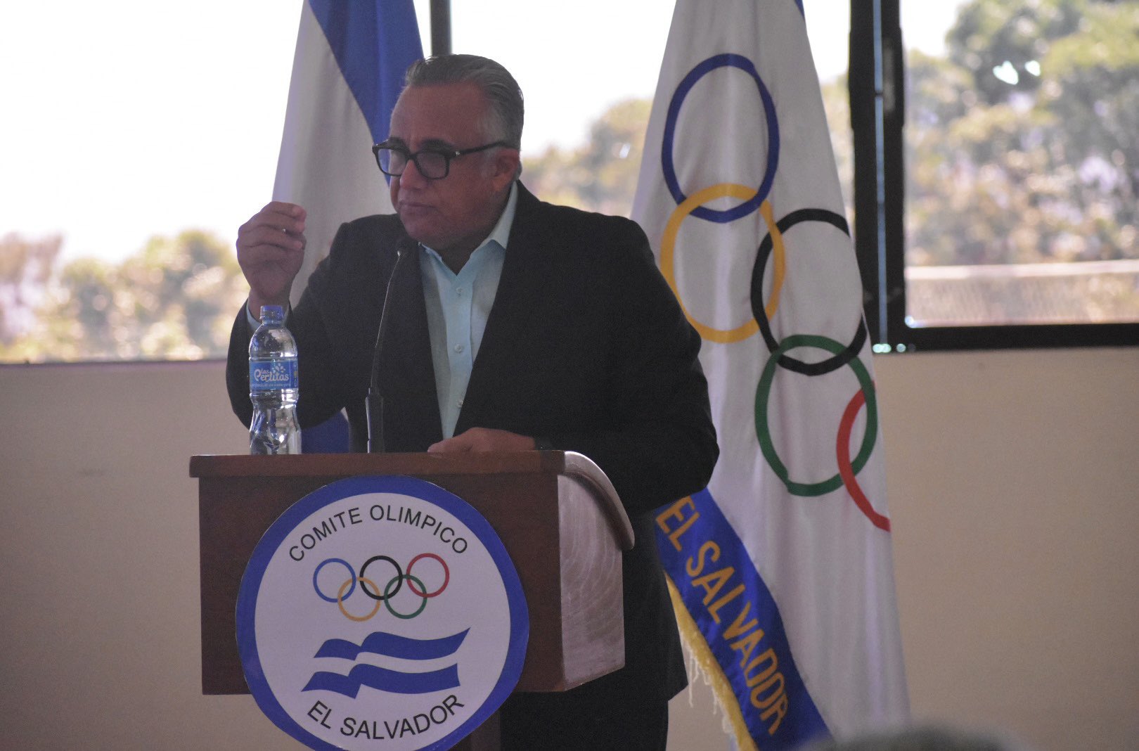 Luis Mejía Oviedo , presidente de Centro Caribe Sports, confía en el éxito de San Salvador 2023