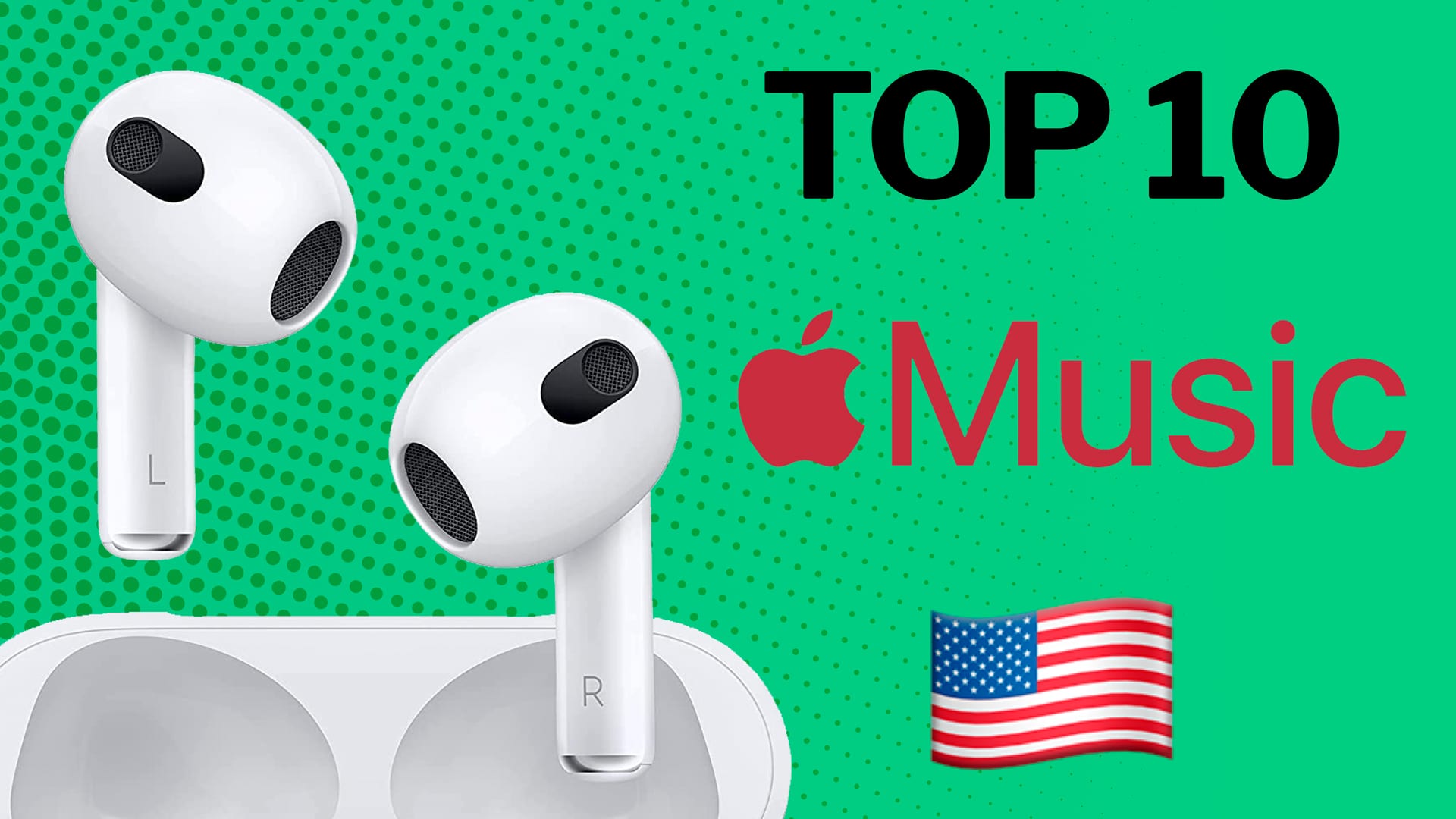 Apple ranking in the United States: top 10 of the most listened to songs of this day
