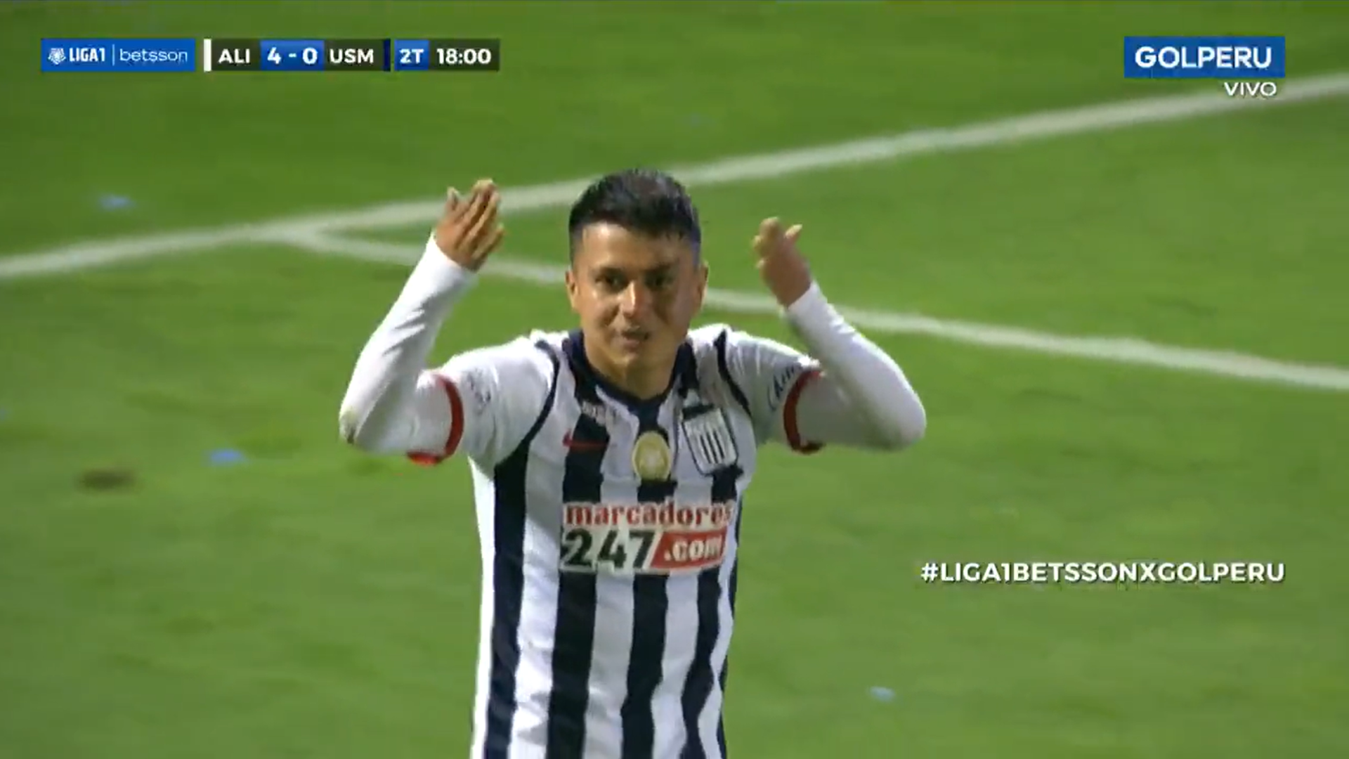 Goal By Jairo Concha For The 40 Alianza Lima Vs San Martín For League