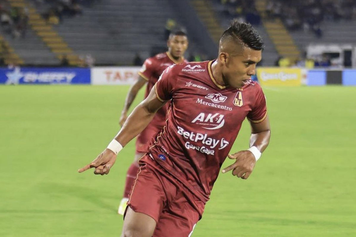 Raziel García fue convocado por Deportes Tolima para la vuelta de final de liga colombiana ante Atlético Nacional