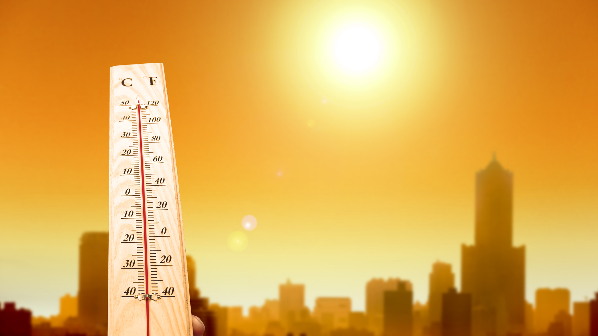 Las ciudades son especialmente vulnerables a las altas temperaturas (iStock)