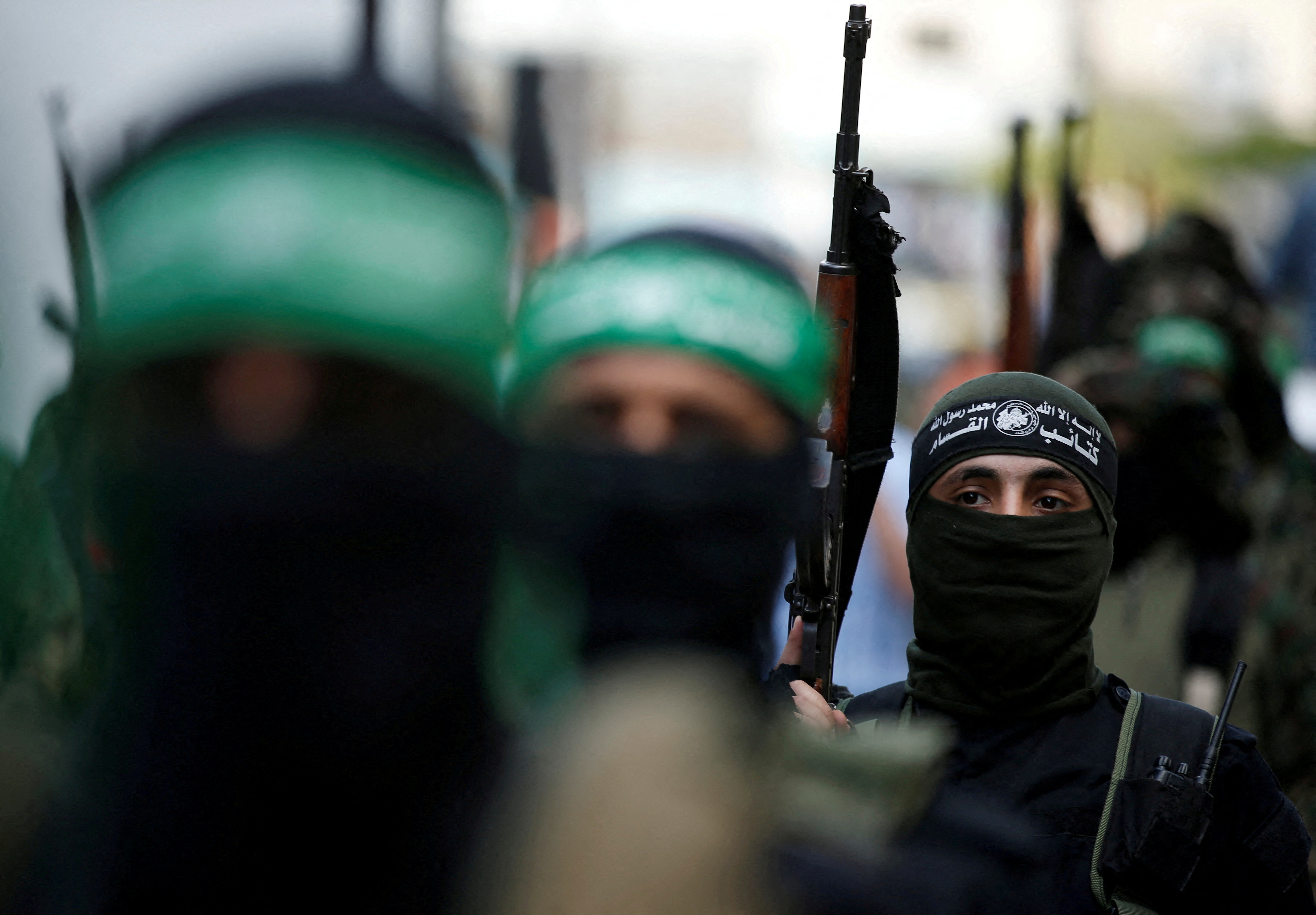 Militantes de Hamas en Gaza (Reuters)