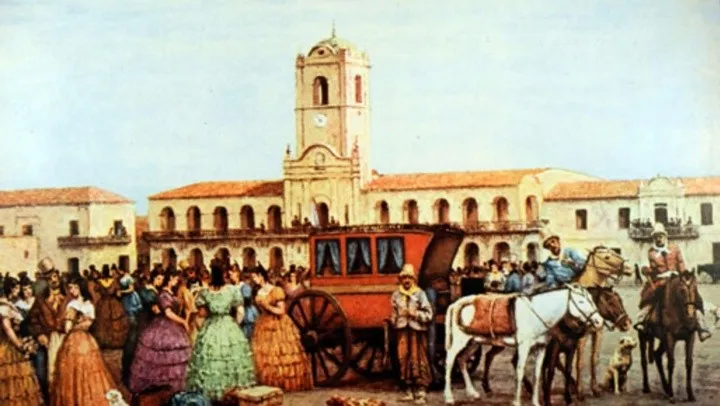 Una representación del Cabildo aquel 25 de Mayo de 1810.