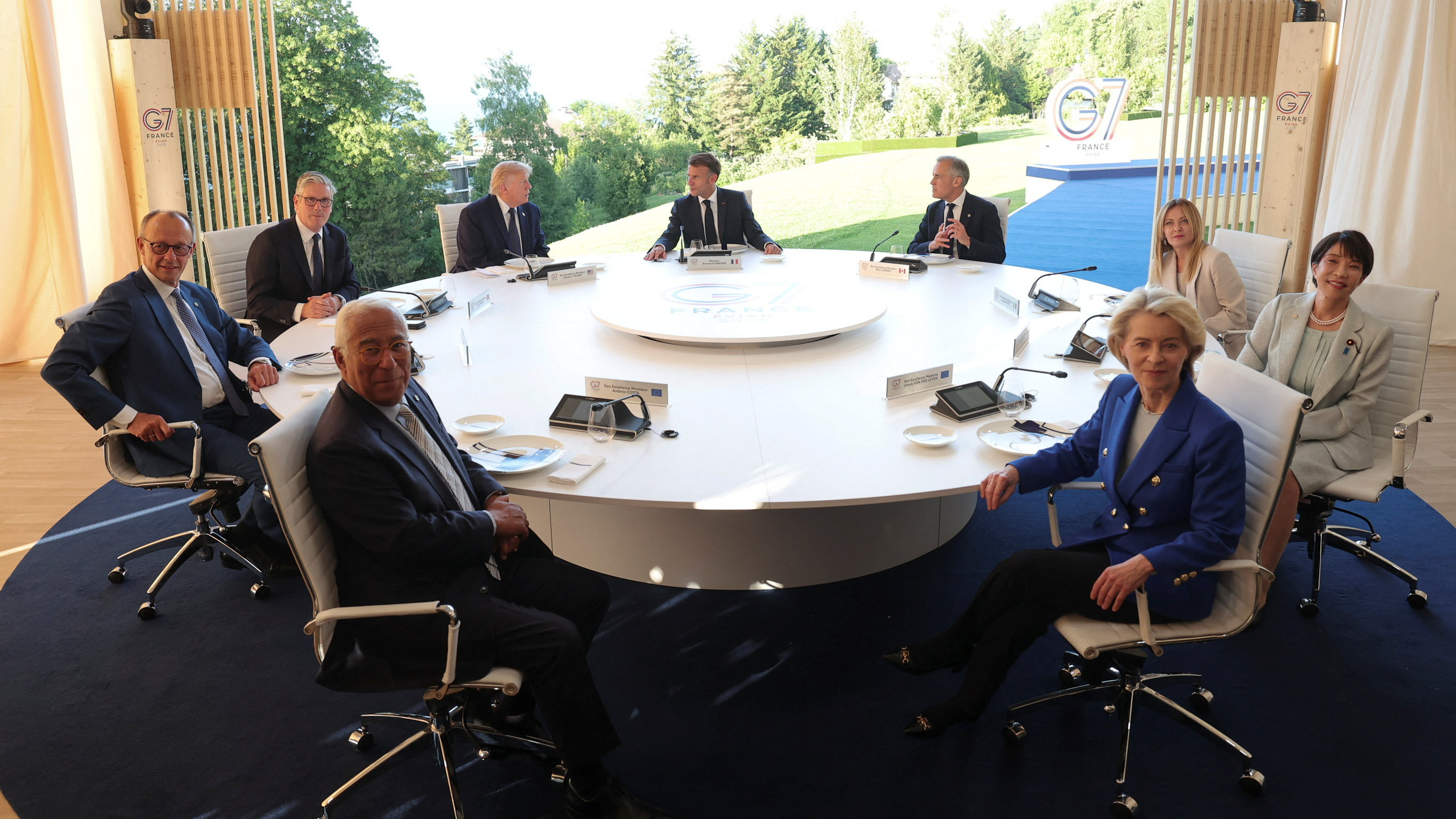 Los l&iacute;deres del G7 celebran una sesi&oacute;n especial junto a Zelensky para abordar la guerra en Ucrania y aumentar la presi&oacute;n sobre Rusia