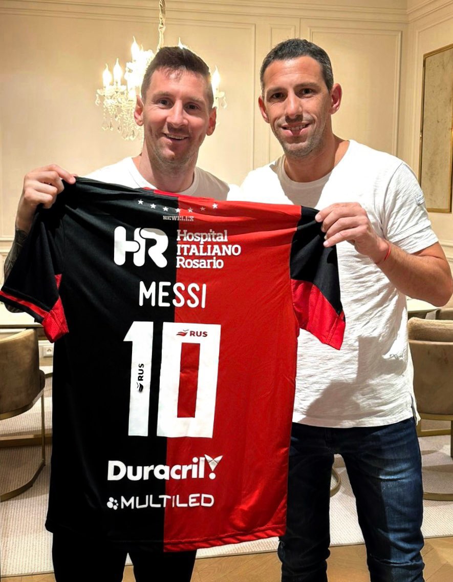 Leo Messi y Maxi Rodríguez forjaron una amistad en su época como futbolistas de la selección argentina