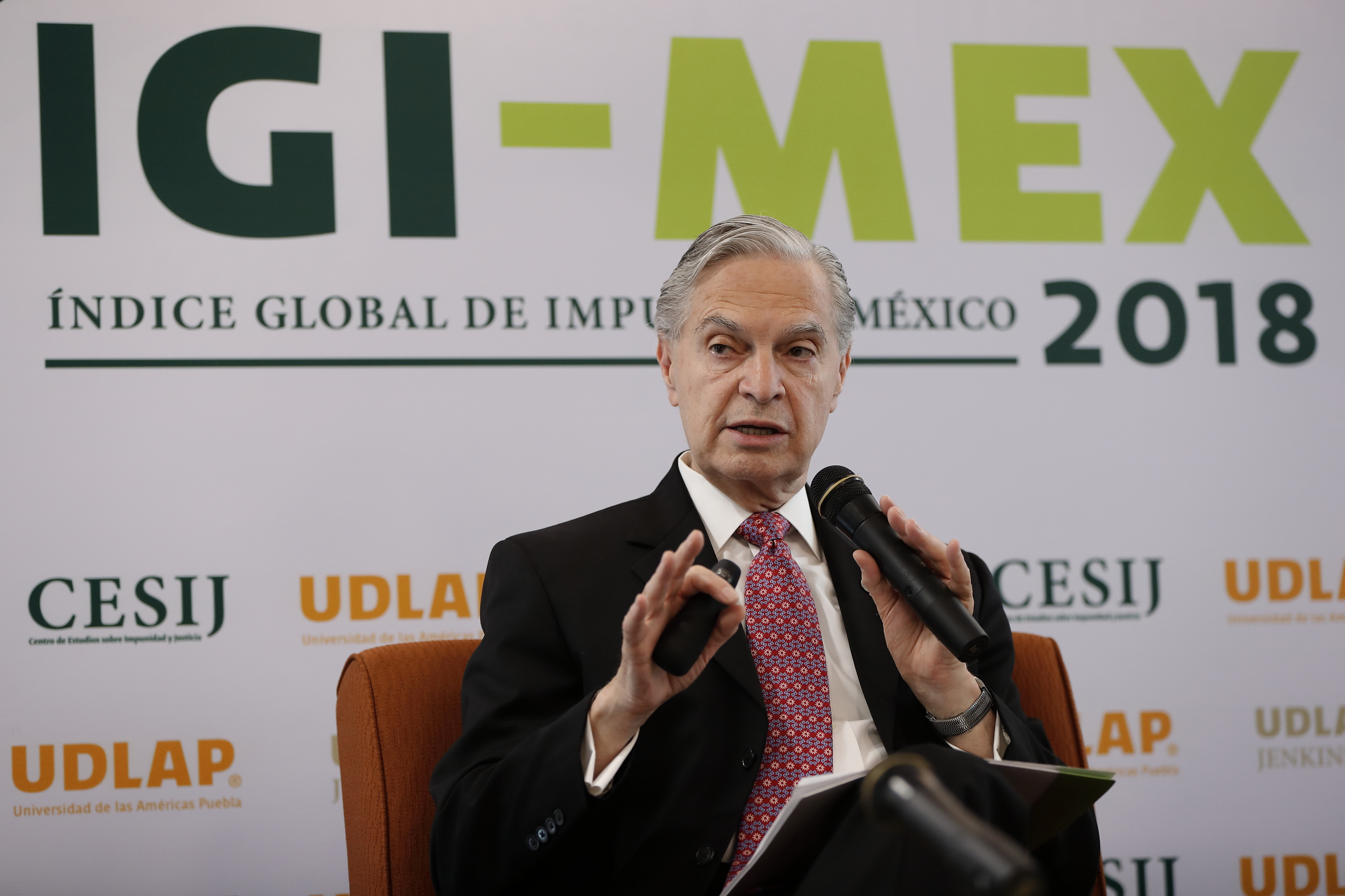 El rector de la Universidad de las Américas Puebla (UDLAP), Luis Ernesto Derbez (Foto: EFE/José Méndez)