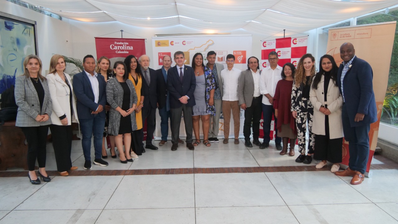 Representantes de las Escuelas Taller de Colombia inician intercambio cultural en España