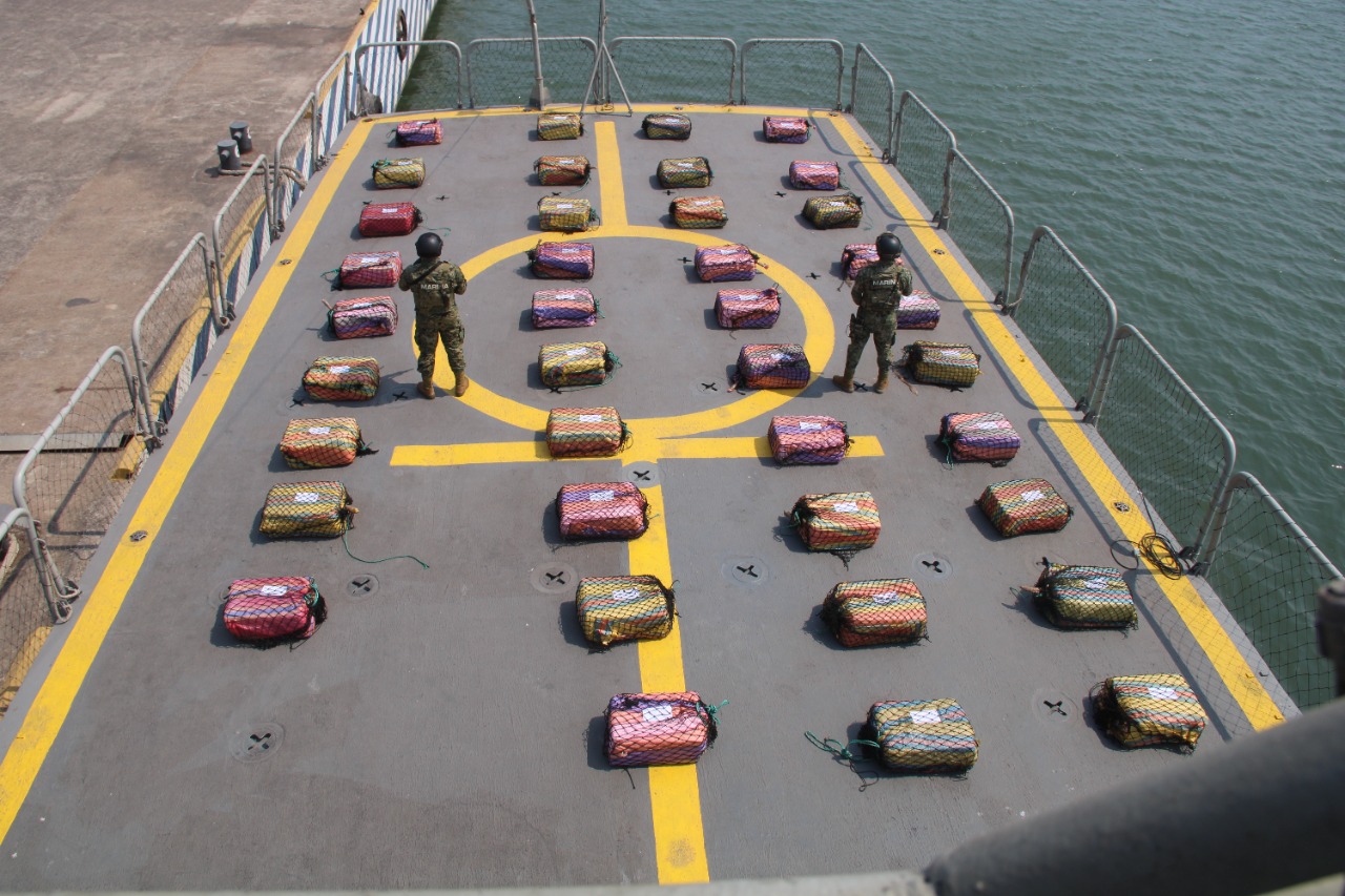 Labores de inteligencia naval permitieron ubicar las embarcaciones  (Foto: Semar)