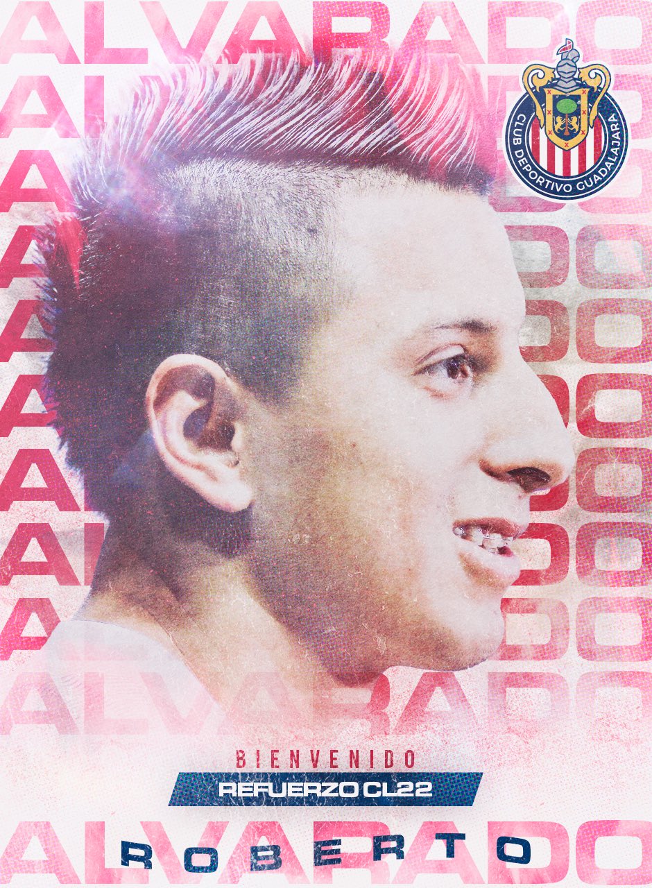 Roberto Alvarado es el primer refuerzo de Chivas (Foto: Twitter/@Chivas)