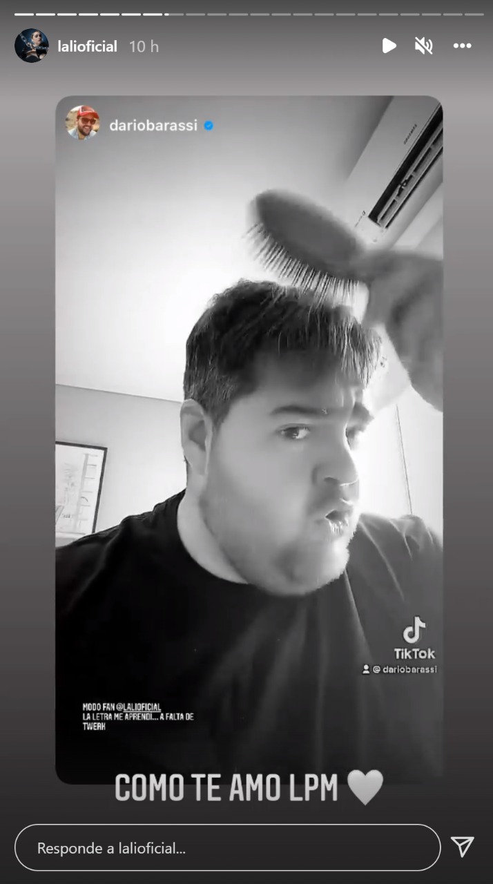 La reacción de Lali Espósito