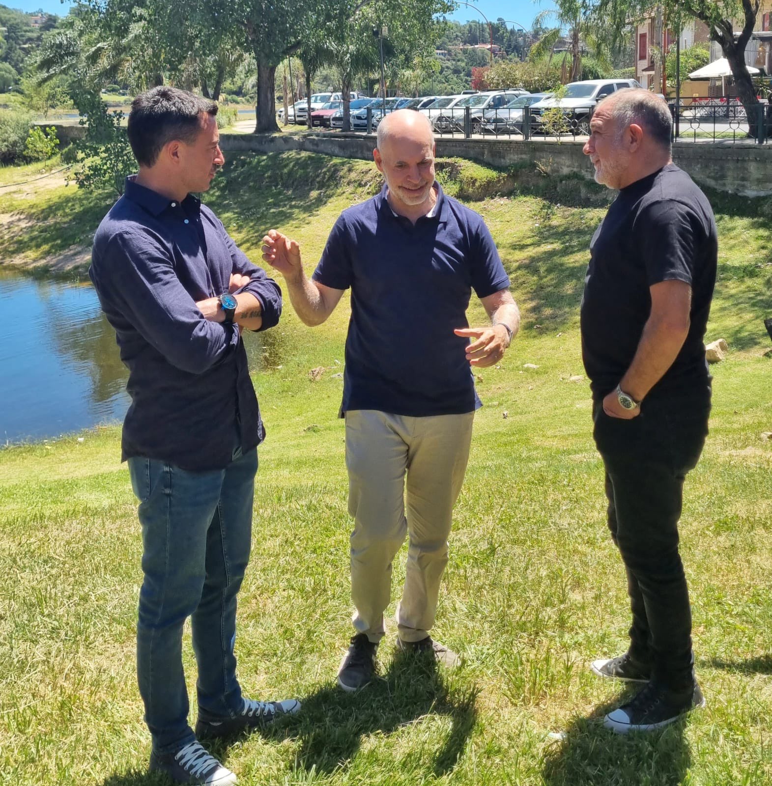 Larreta estuvo en Córdoba con De Loredo y Luis Juez, precandidatos a gobernadores de Juntos por el Cambio.