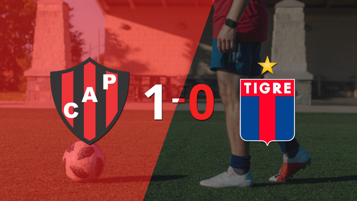 Con lo justo, Patronato venció a Tigre 1 a 0 en el estadio Presbítero Bartolomé Grella