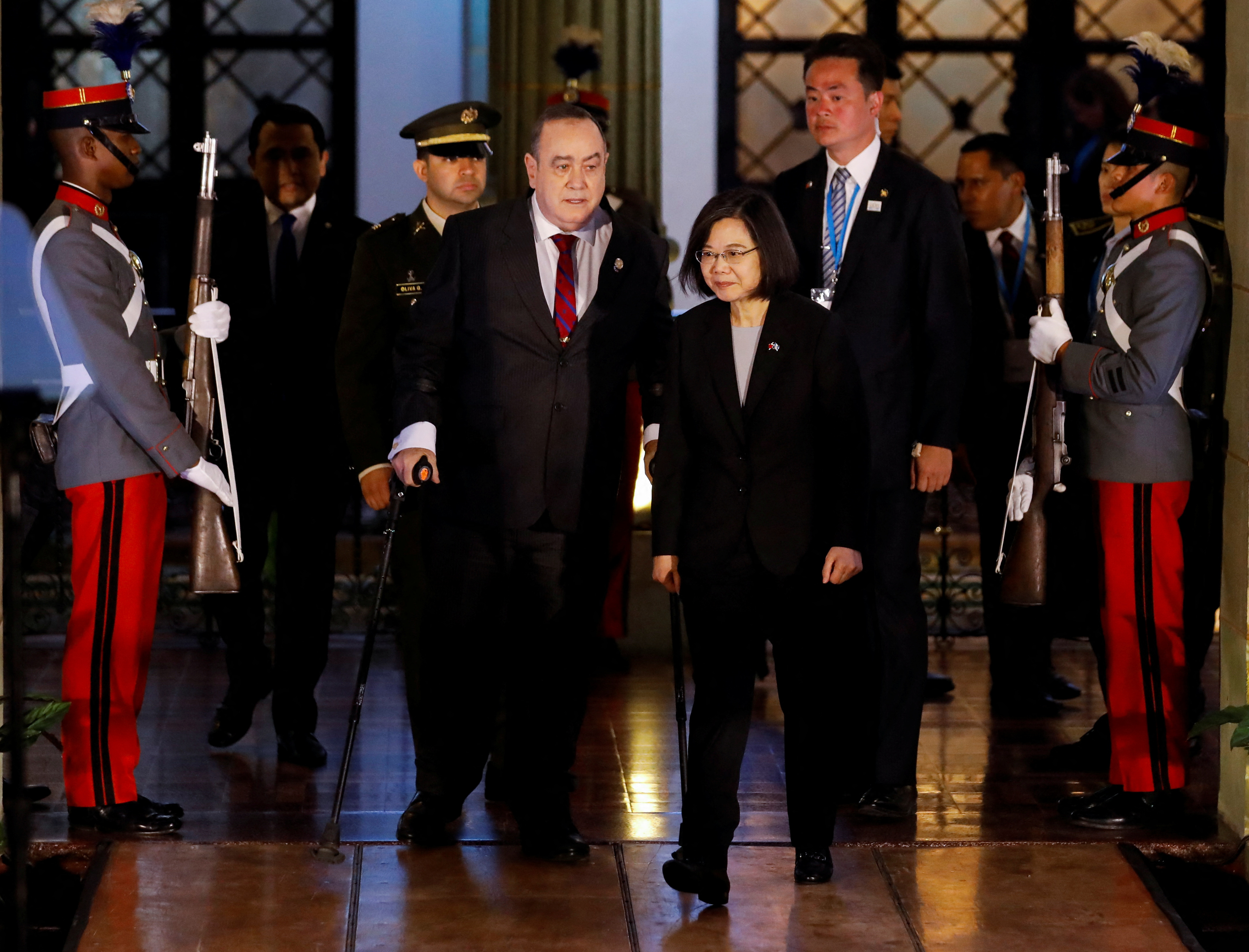 Taiwán agradeció el respaldo del gobierno de Guatemala ante las amenazas del régimen chino en la región. (REUTERS)
