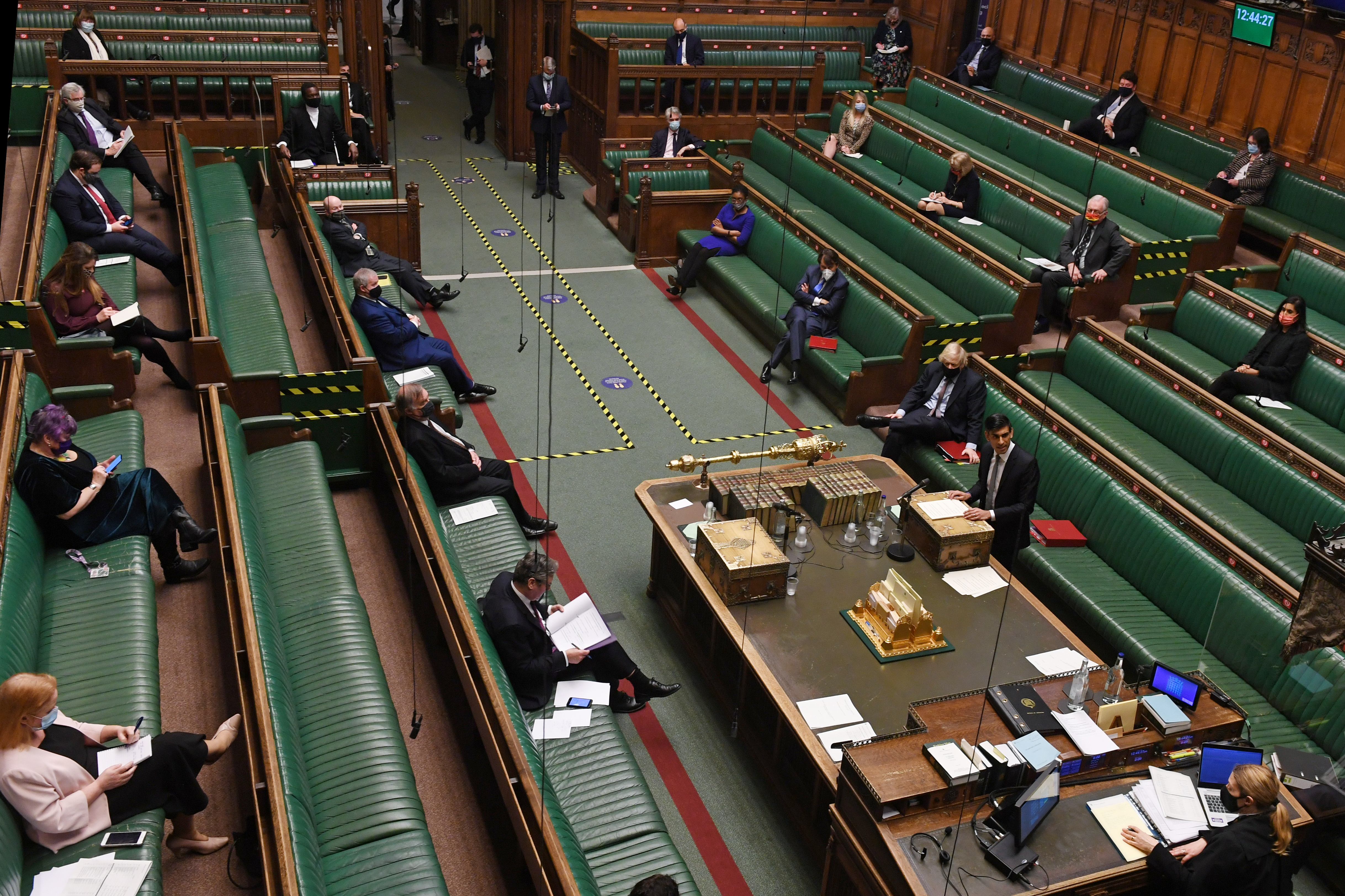 Foto del Parlamento británico:  UK Parliament/Jessica Taylor/via REUTERS  