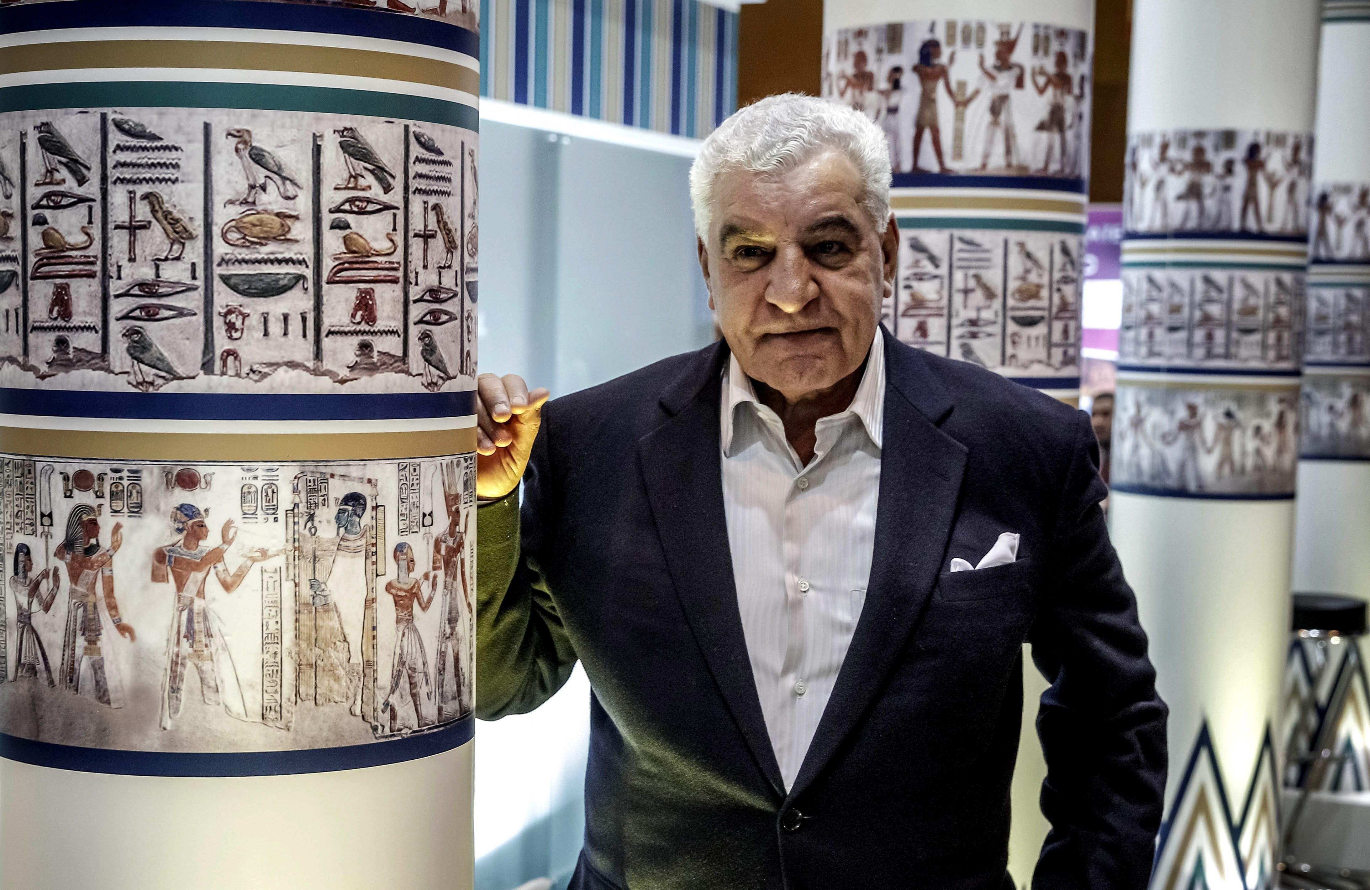 Uno de sus objetivos es recuperars el busto de Nefertiti que es la estrella del Museo Egipcio de Berlín EFE/Emilio Naranjo/Archivo
