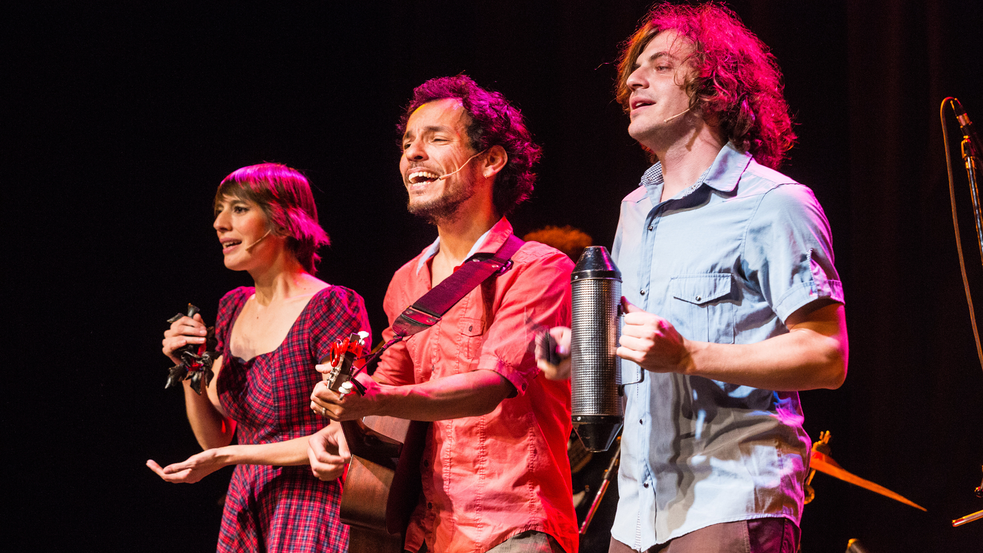 Los chicos y chicas podrán cantar con  Pim Pau 