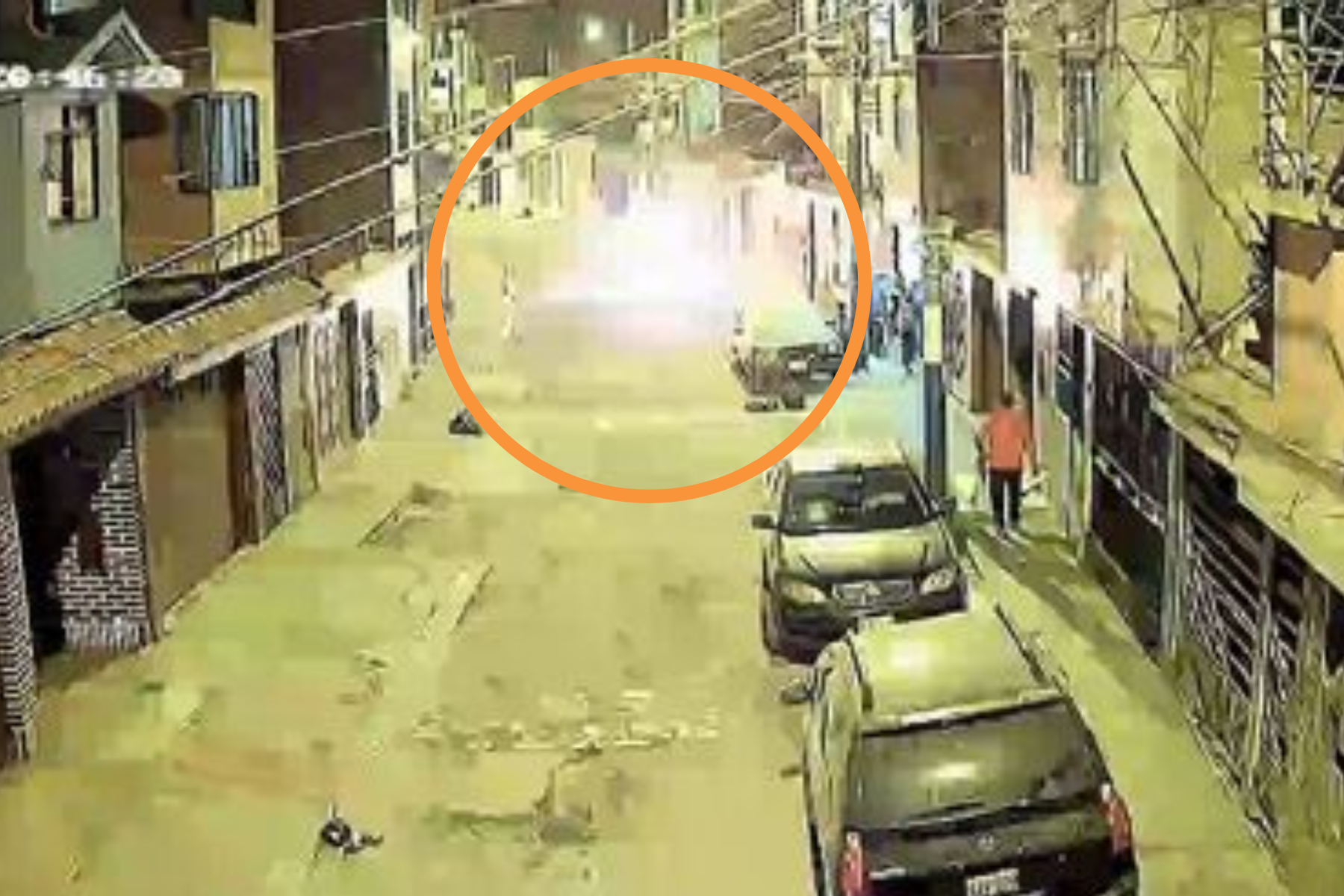 SMP: Sujetos lanzaron bomba molotov a cochecito de un exmilitar que vendía café
