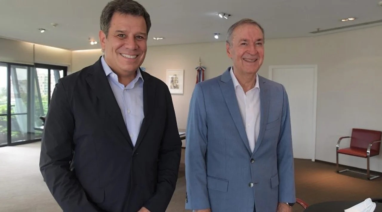 El diputado de la UCR Facundo Manes visitó a Schiaretti en Córdoba durante el 2022