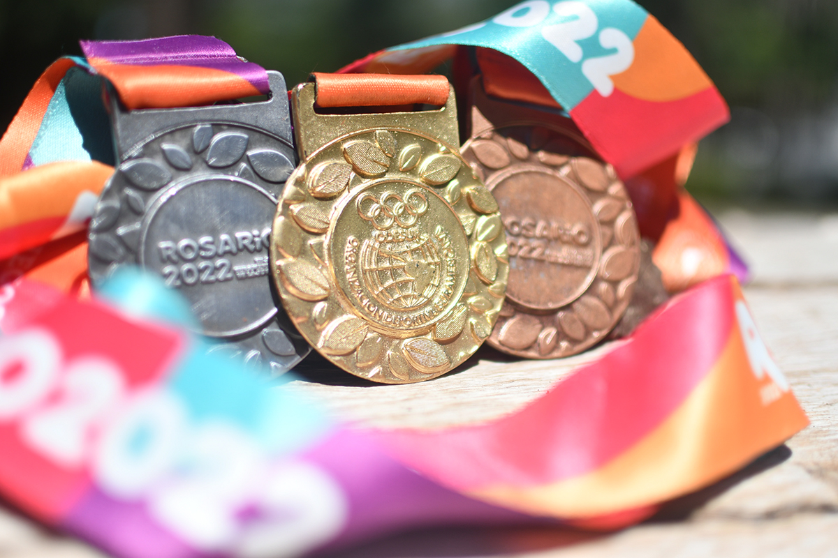 Las medallas de los Juegos Sudamericanos de la Juventud
