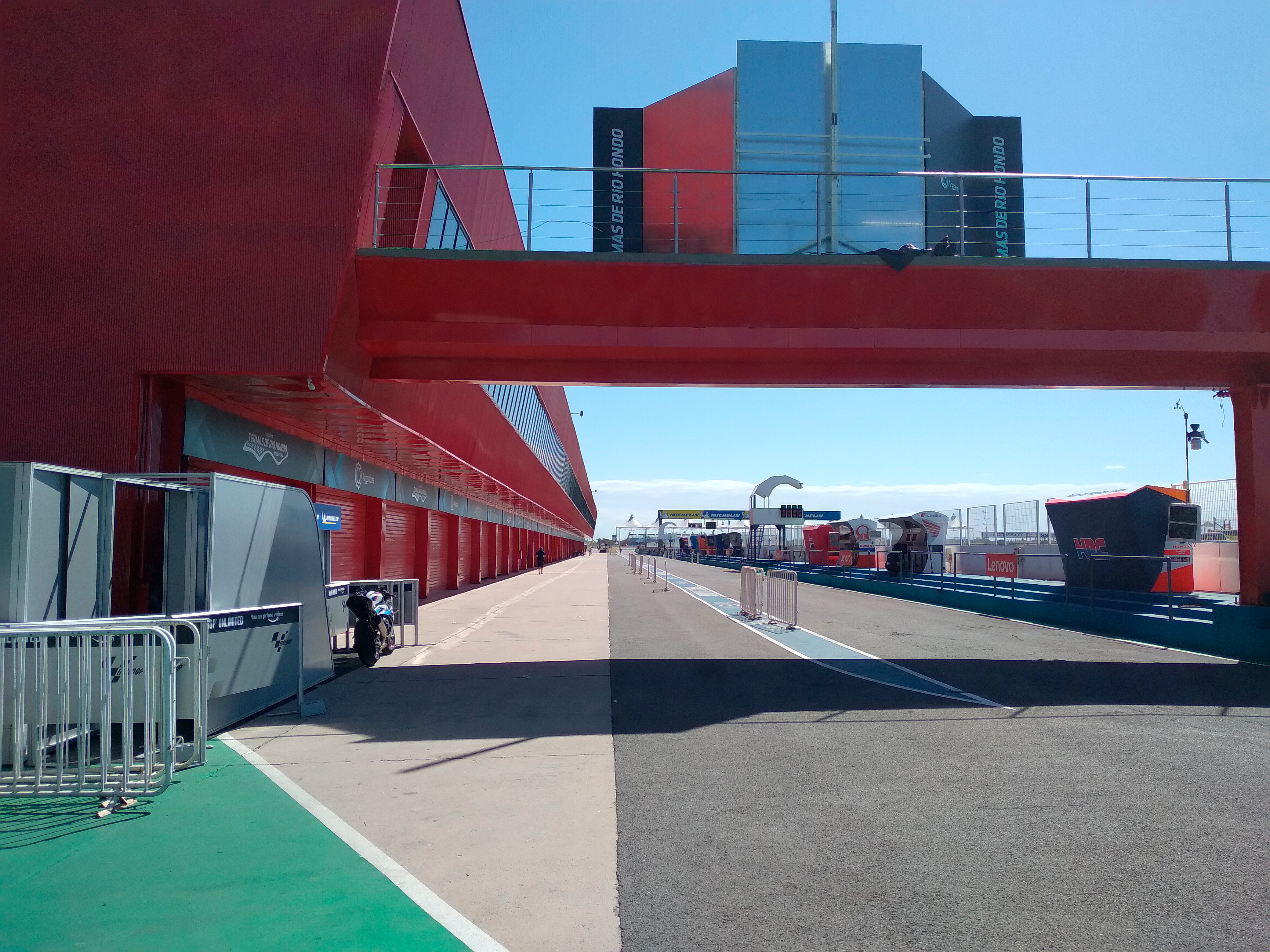 The brand new building of the Santiago circuit