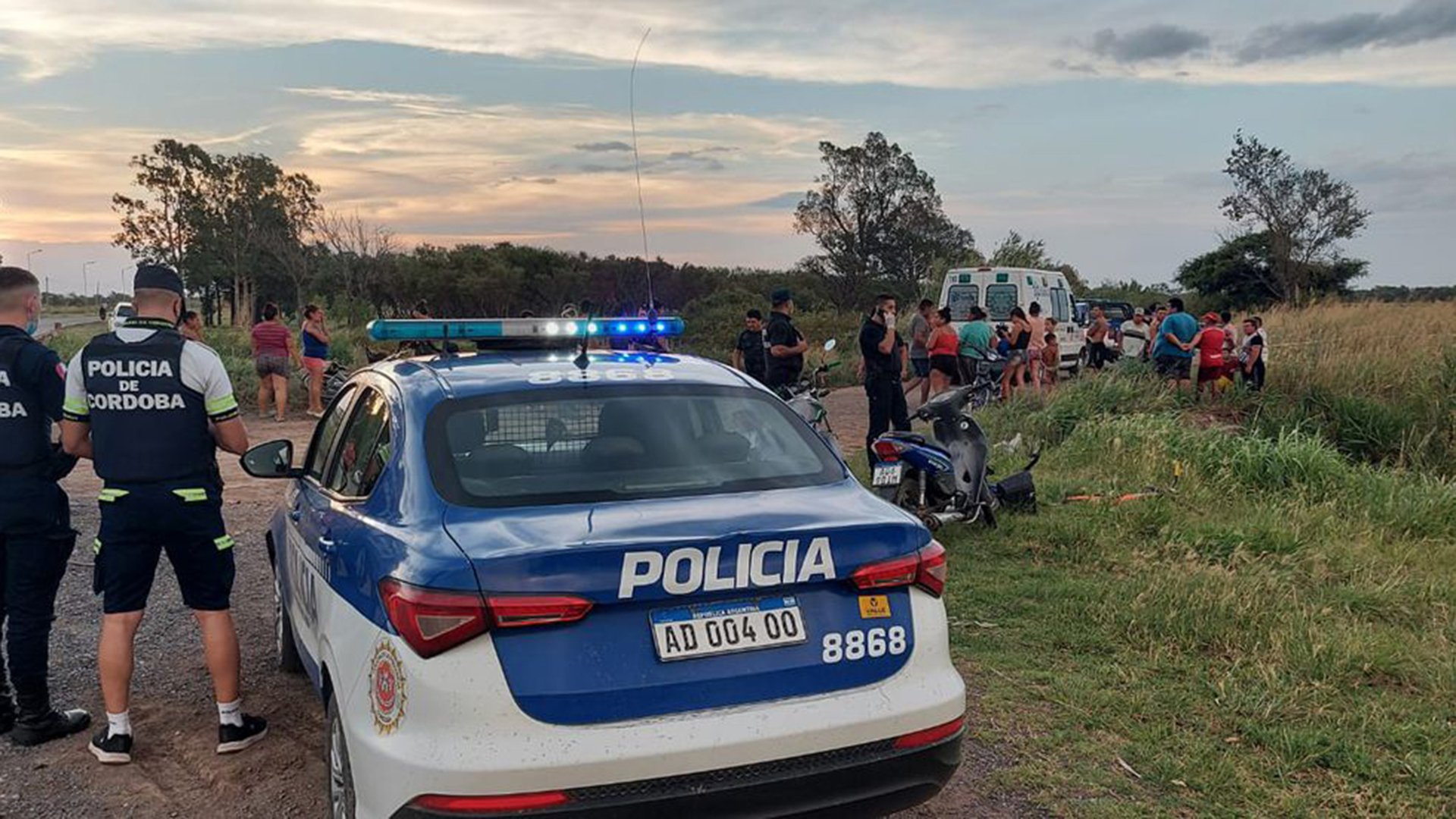 El cuerpo de Laura Lidia Palacios fue hallado por un grupo de personas que caminaba por la zona (Foto: gentileza Vía País)